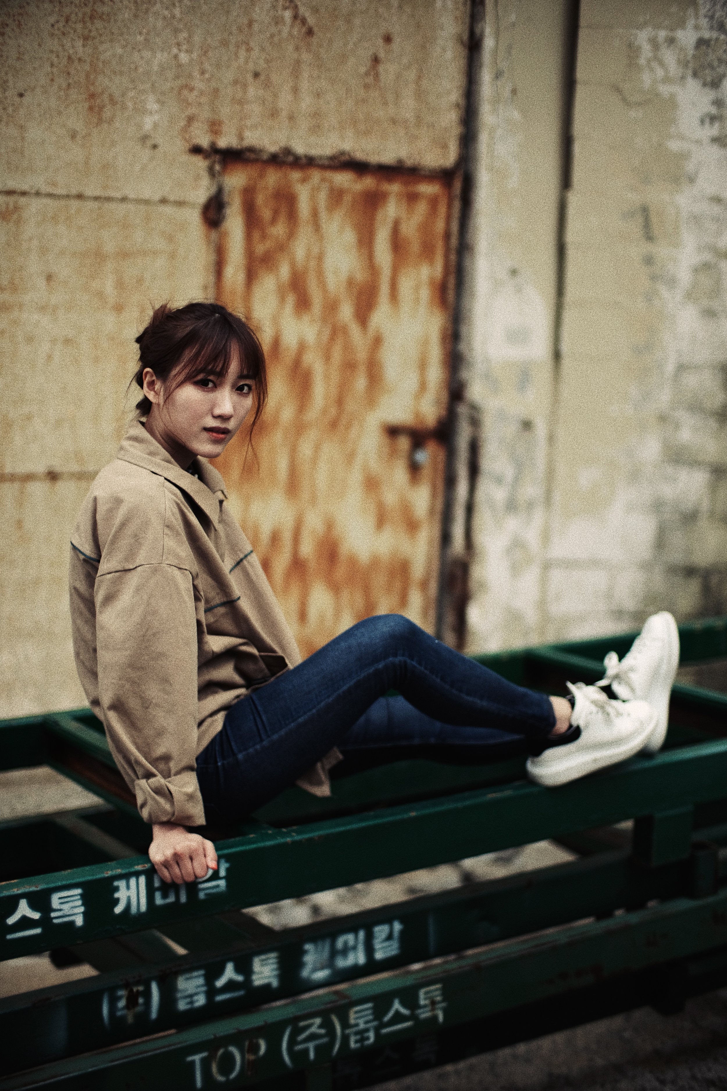 spring portrait in seoul