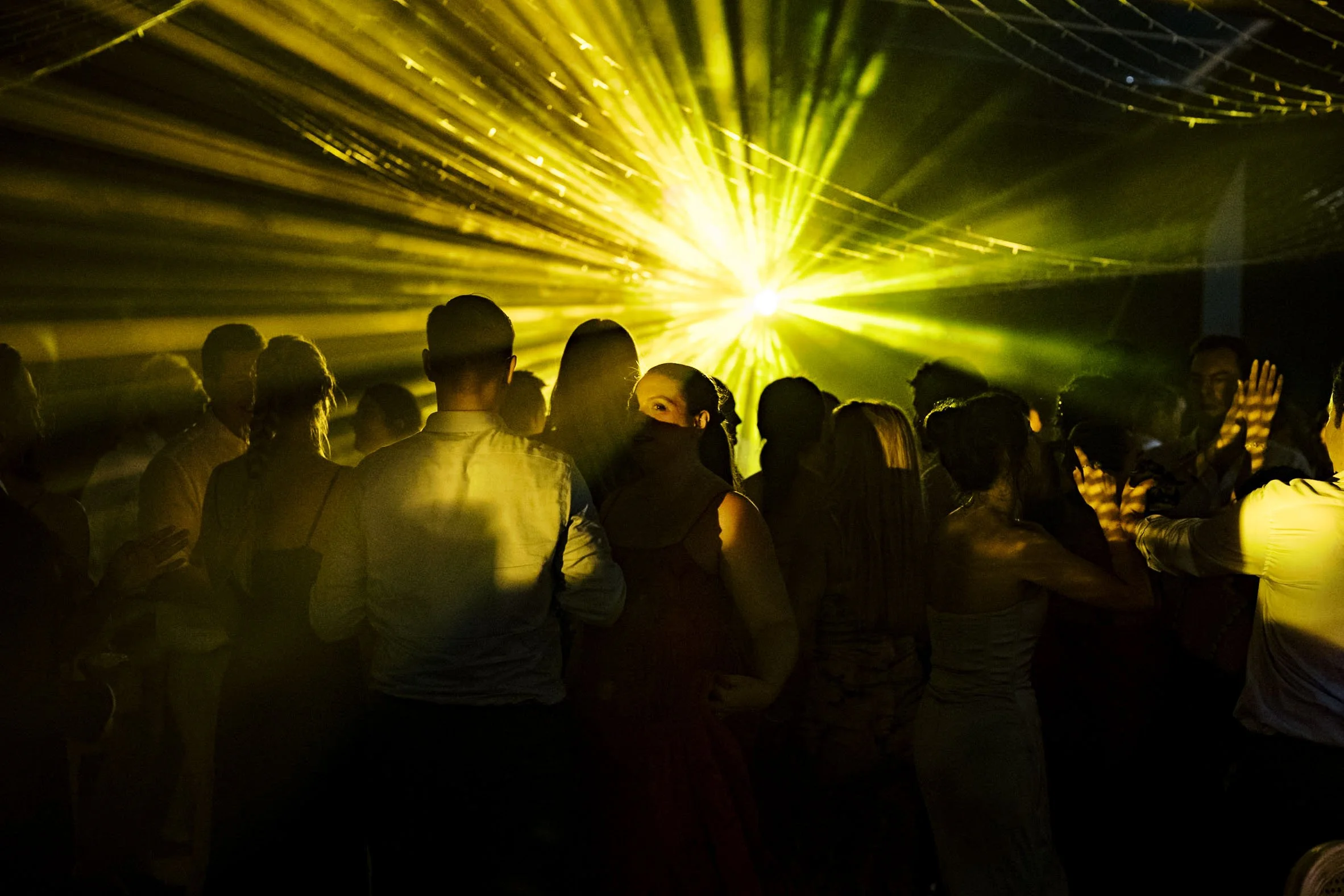 Guests dancing during the party at Amanpuri in Phuket, Thailand