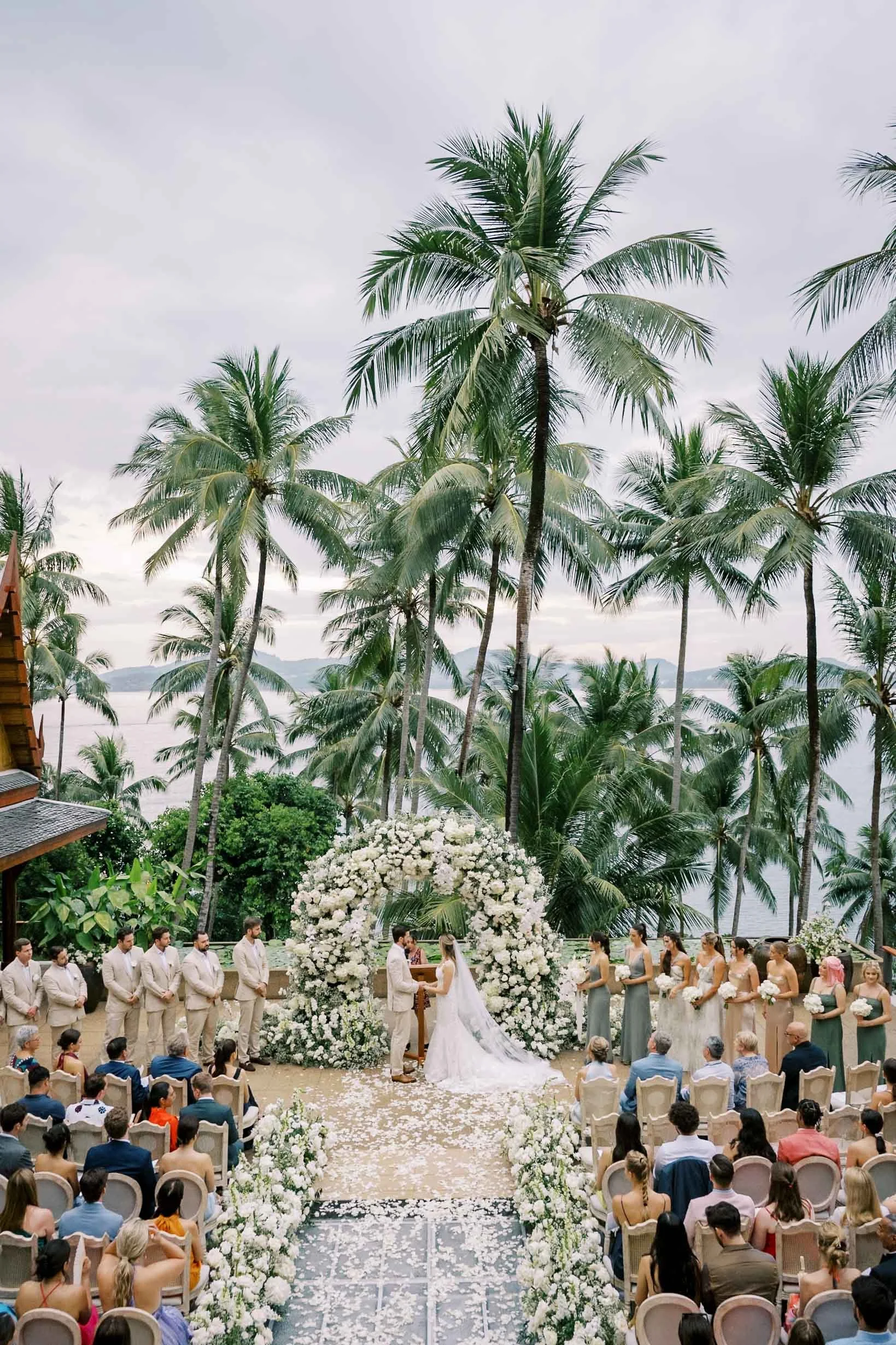 Wedding ceremony at Amanpuri in Phuket, Thailand
