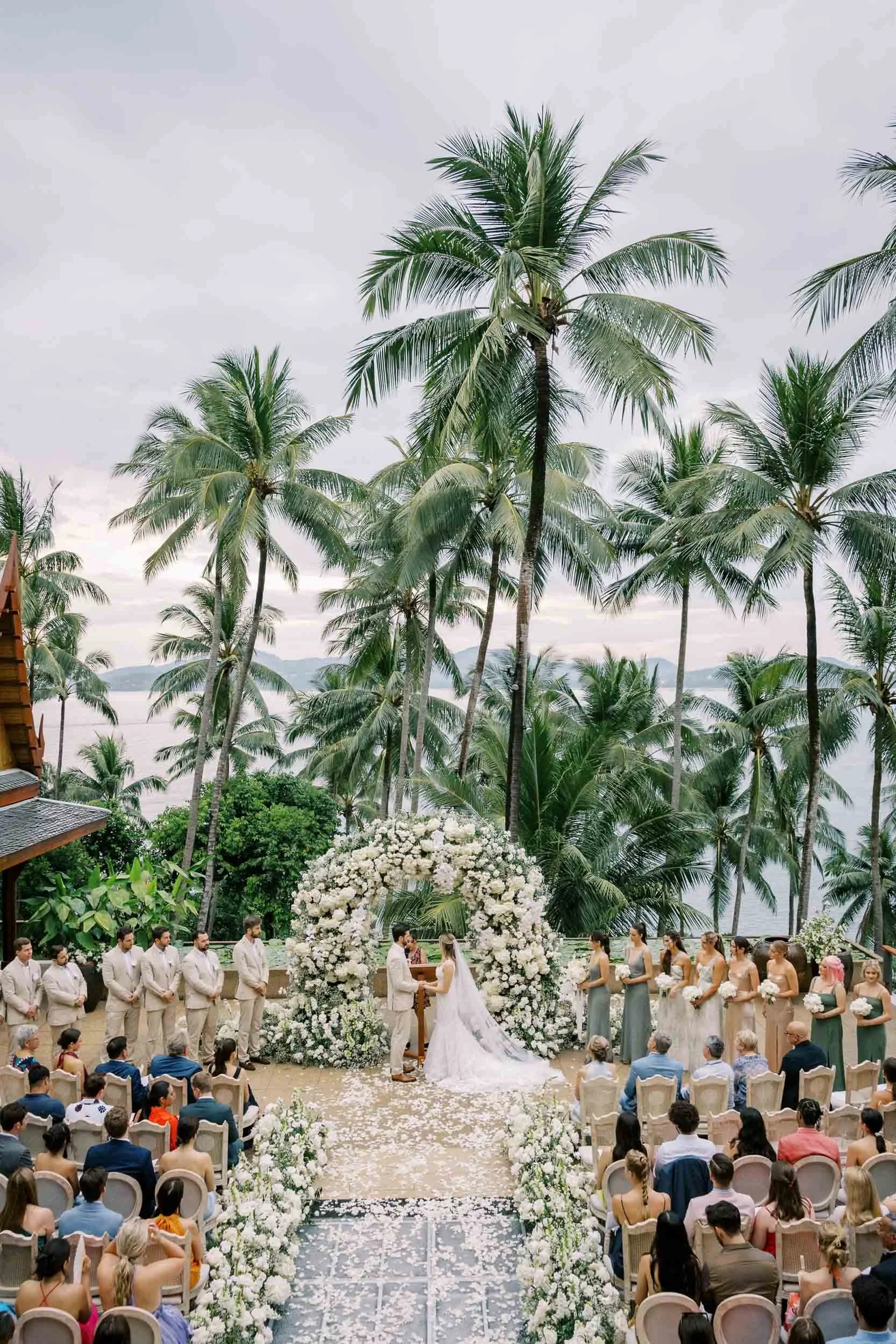 Wedding ceremony at Amanpuri in Phuket, Thailand
