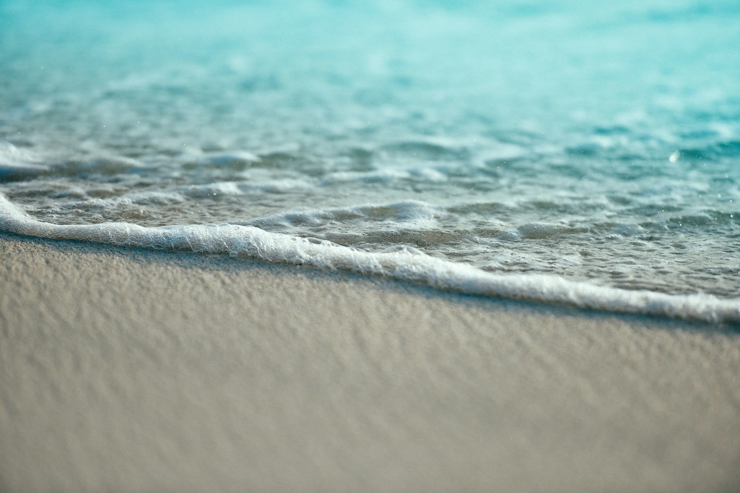 wave on the beach