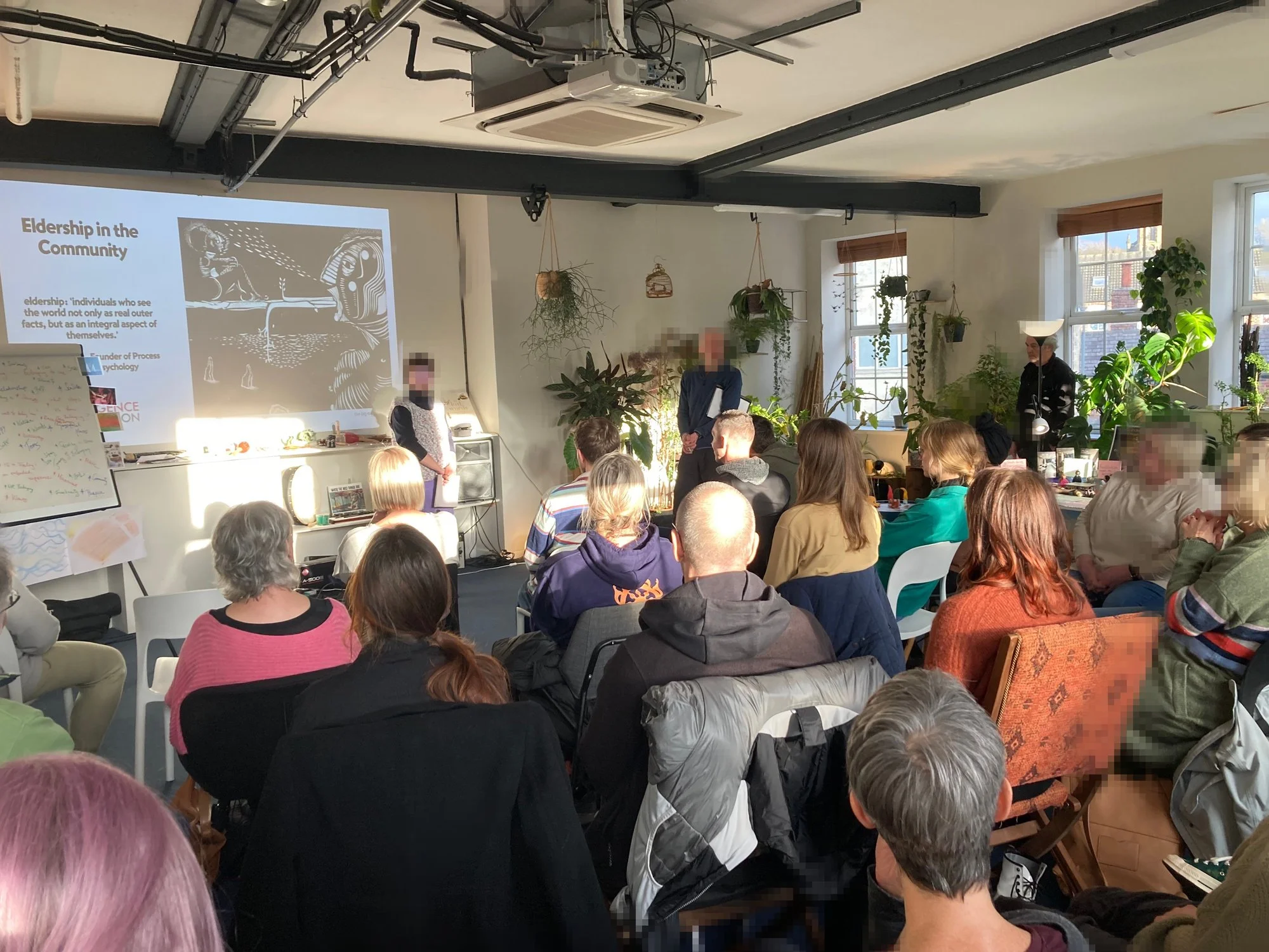 the big room community meeting