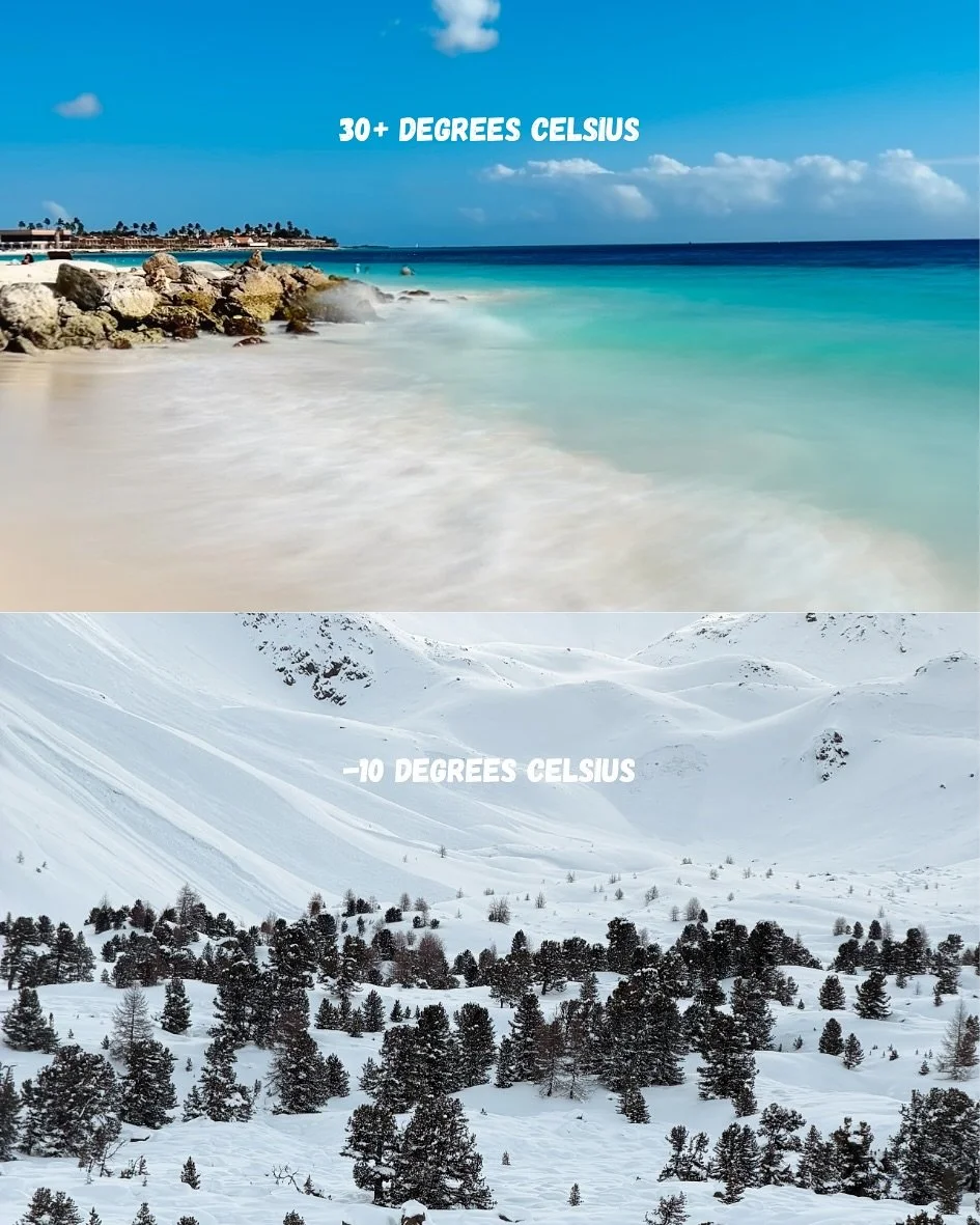 The best 50/50 life ❄️☀️

📸: @danique.visuals 
-
-
-
-
#bestofbothworlds #winter #summer #winterorsummer #pickone #travel #travelphotography #travelcreator #contentcreator #reisfotografie #daniquevisuals