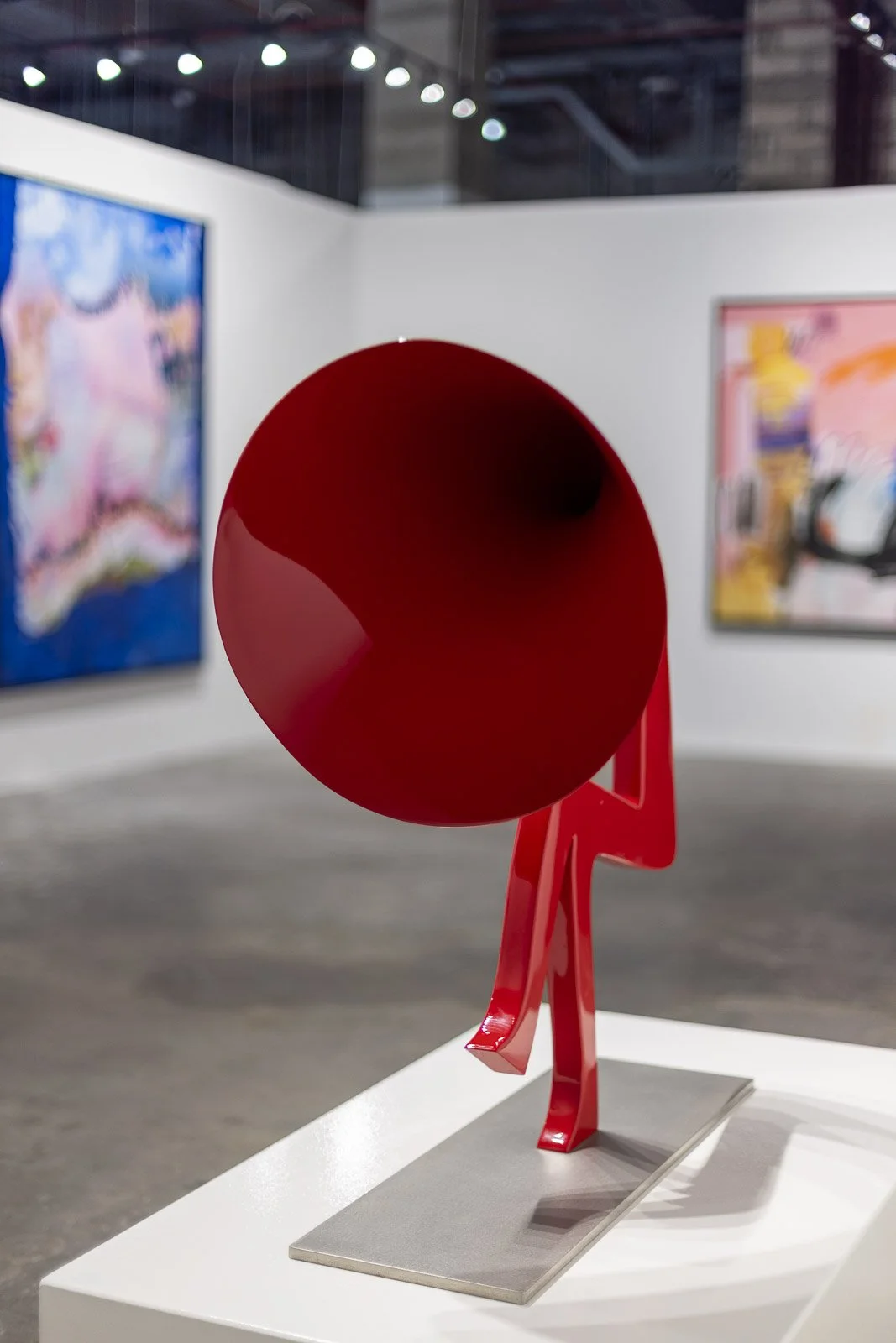 Eruption group exhibition showcasing works by Nadim Karam curated by Mohamad Ali Makouk for Core Art Strategies art consultancy