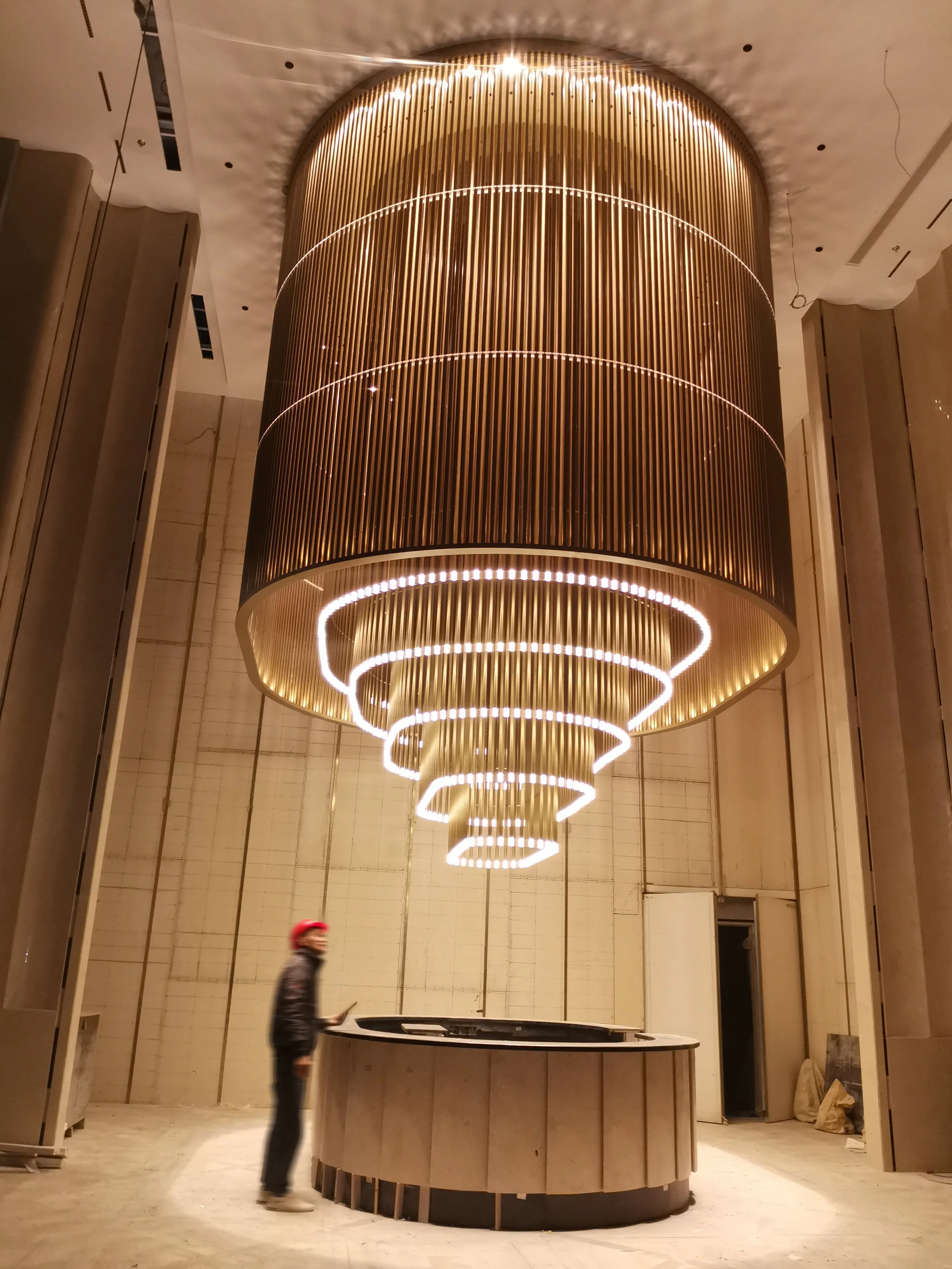IOC Hangzhou International Office Center — design development, production, and installation by Core Art Strategies.