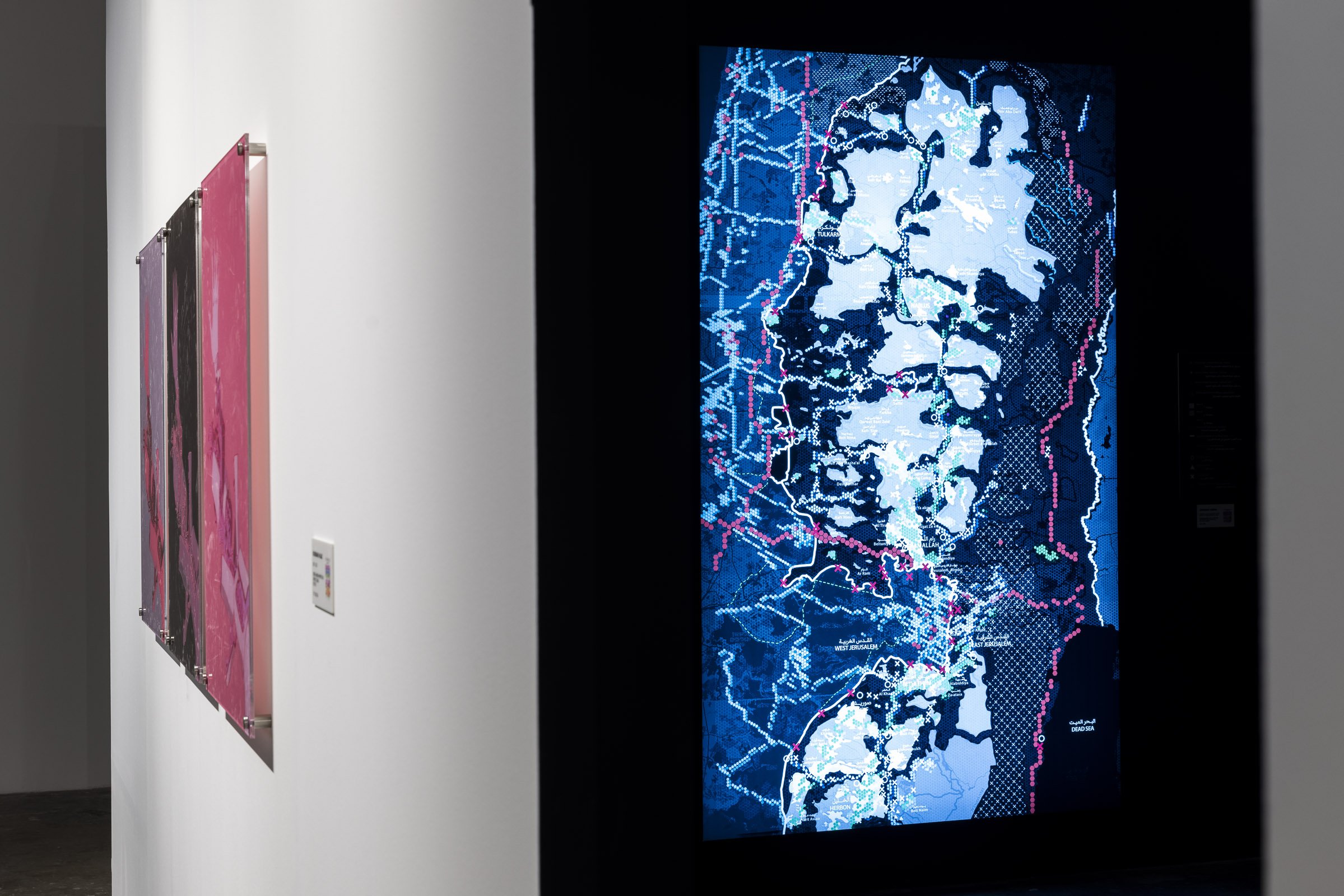 Eruption group exhibition showcasing works curated by Mohamad Ali Makouk for Core Art Strategies art consultancy