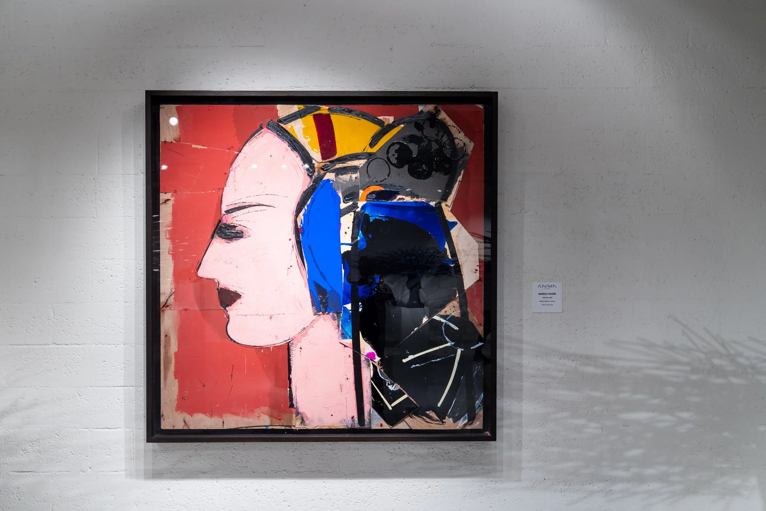 Interior view of Manolo Valdés exhibition curated by Mohamad Ali Makouk at Anima Gallery