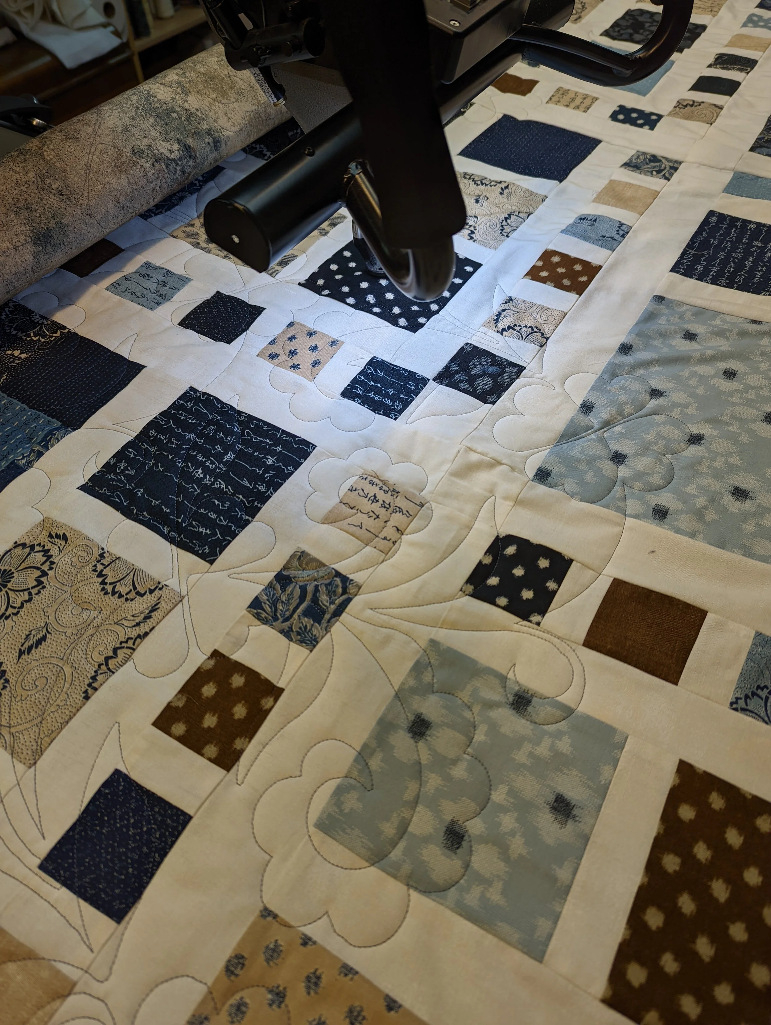 April longarm quilting pattern