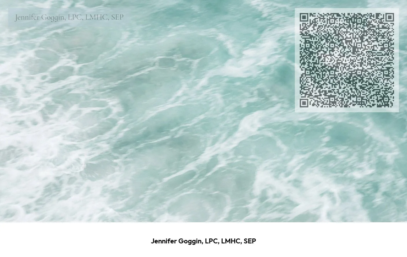Jennifer Goggin, LPC, LMHC, SEP — trauma therapy specialist in Palm Beach Gardens, Florida