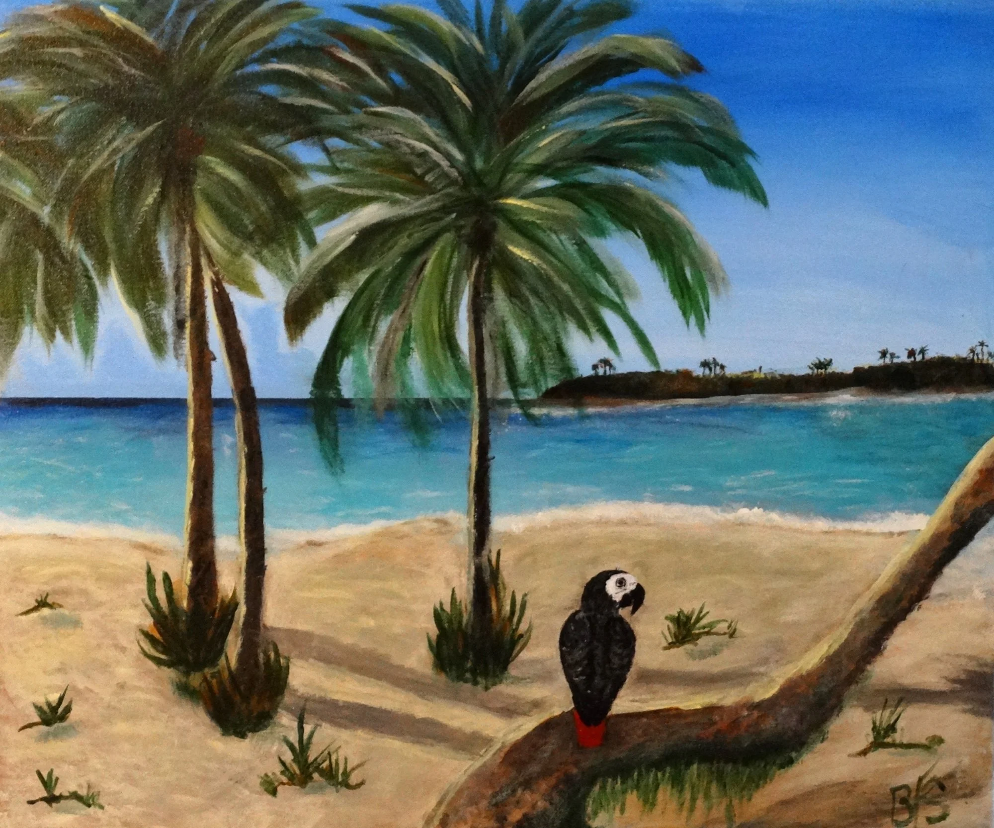 PERCHED IN PARADISE