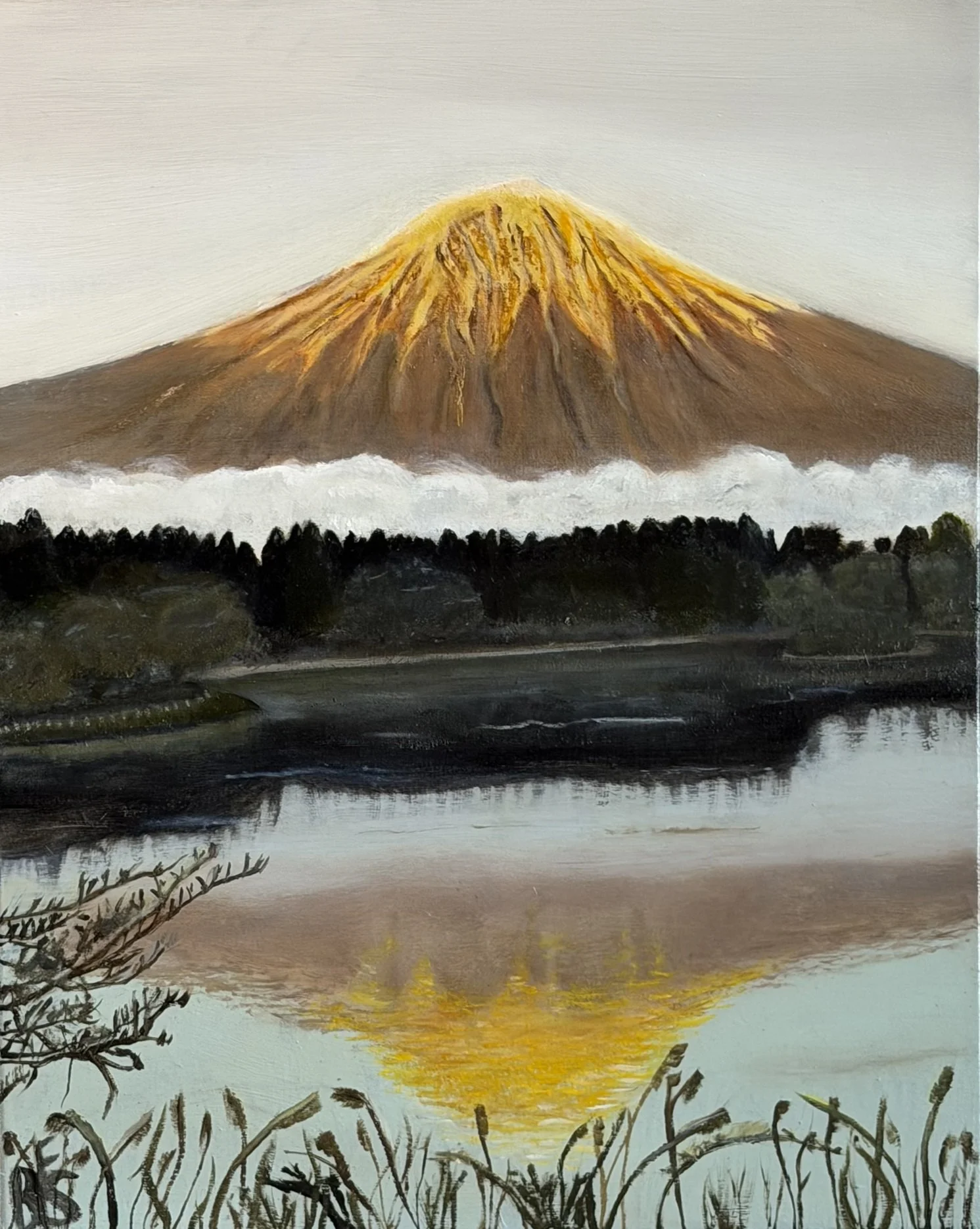 Mount Fuji with Reflection