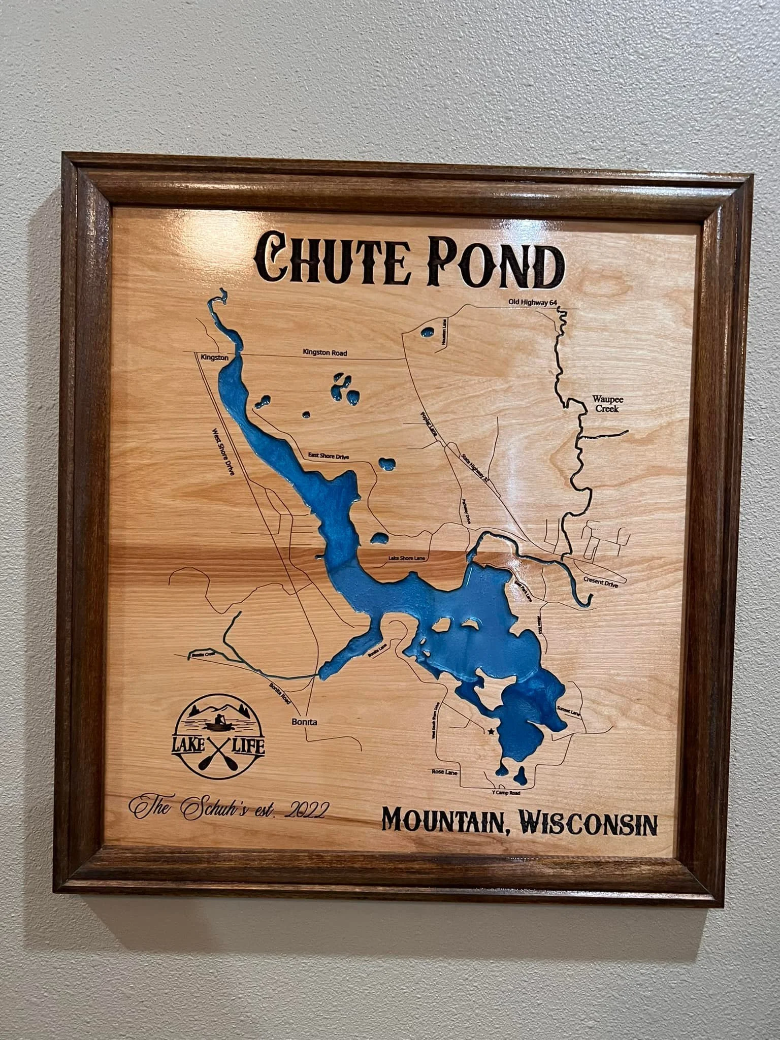 Chute Pond, Wisconsin