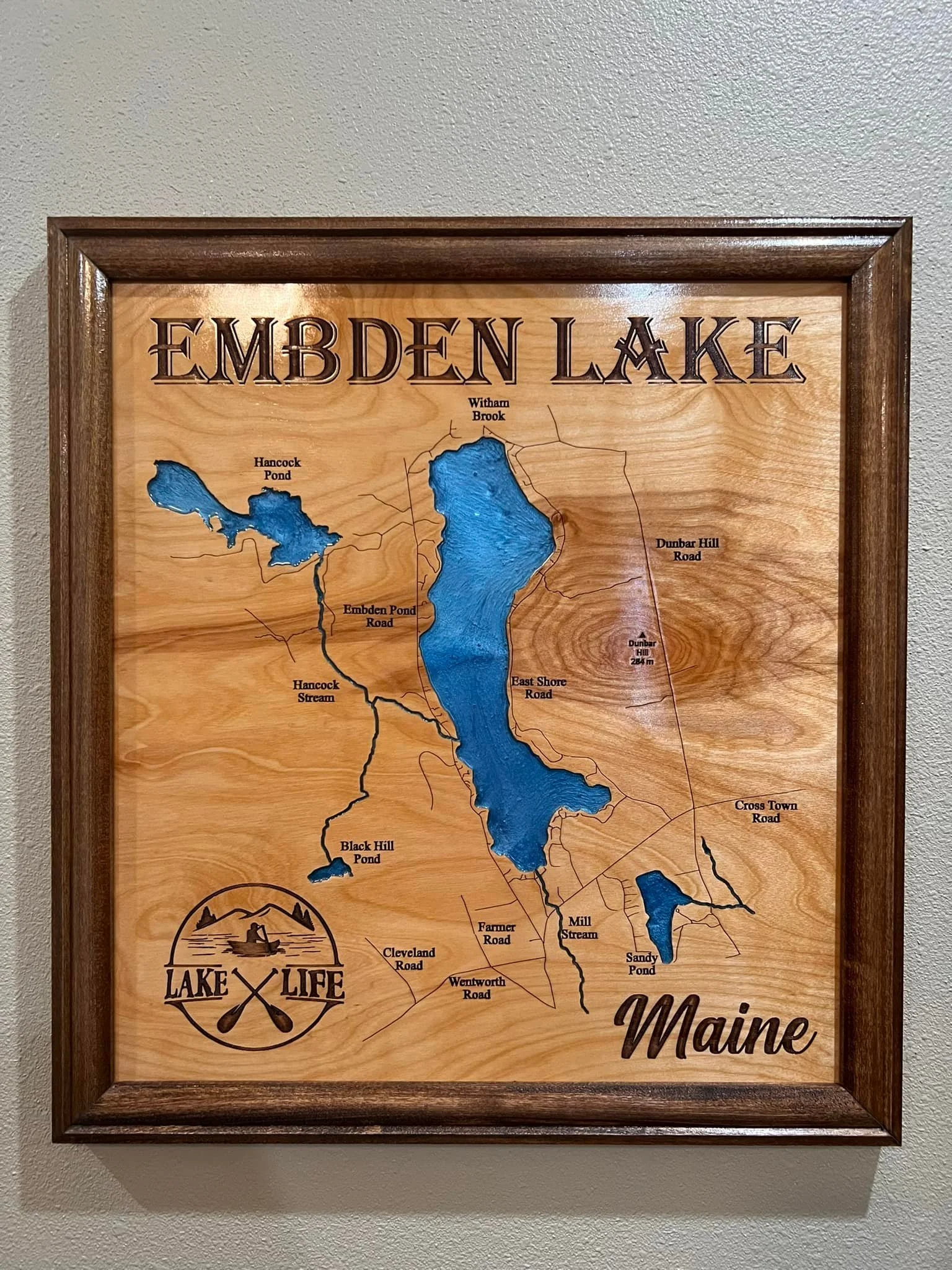Embden Lake, Maine