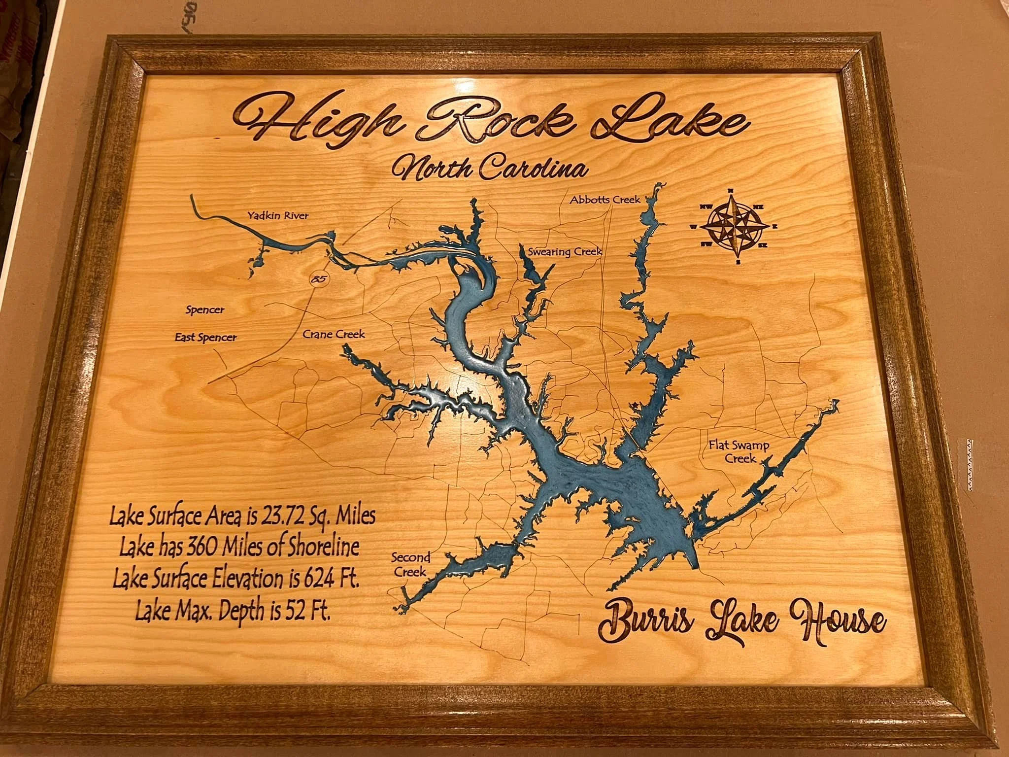 High Rock Lake, North Carolina