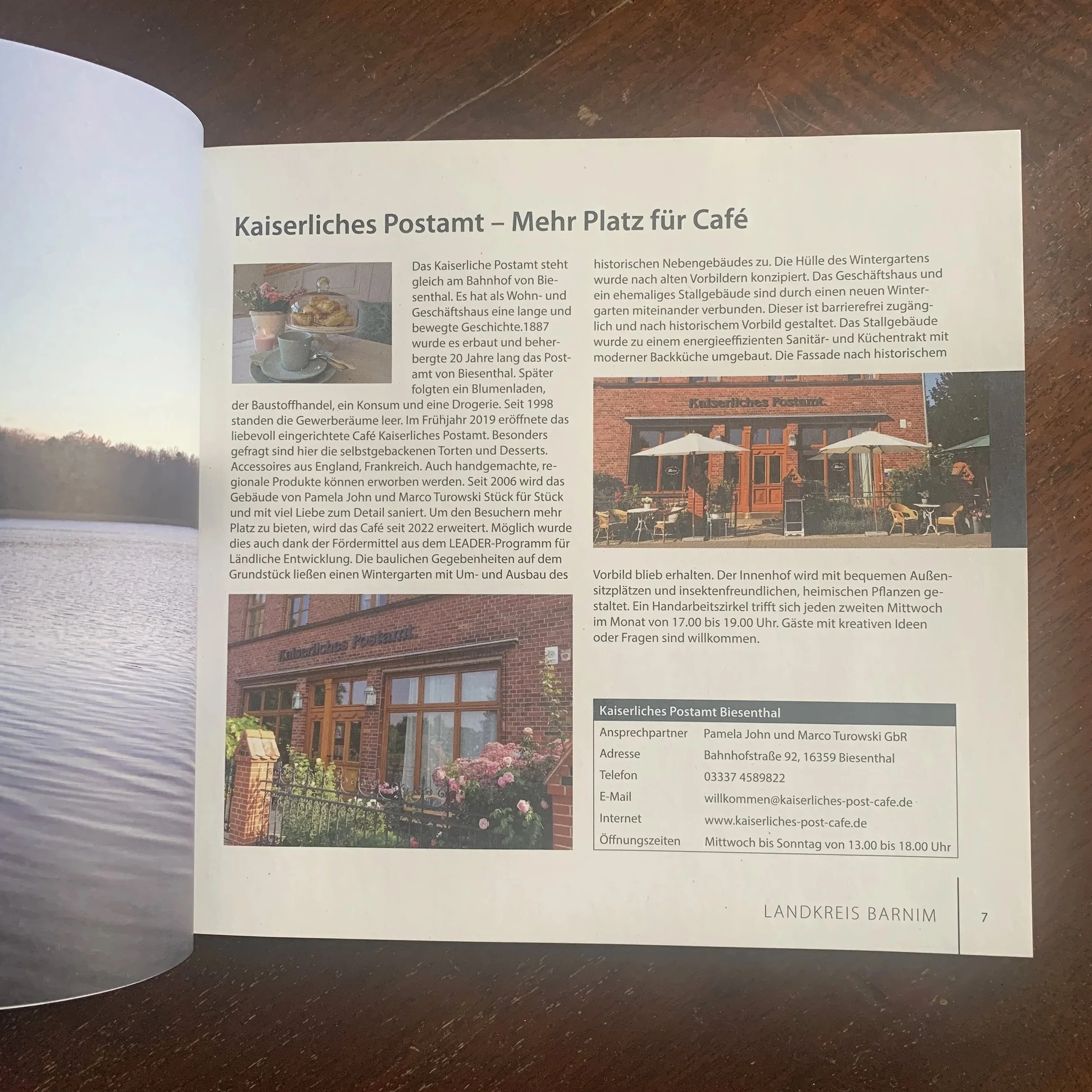 Jahrbuch Land Brandenburg Förderung Kaiserliches Postamt