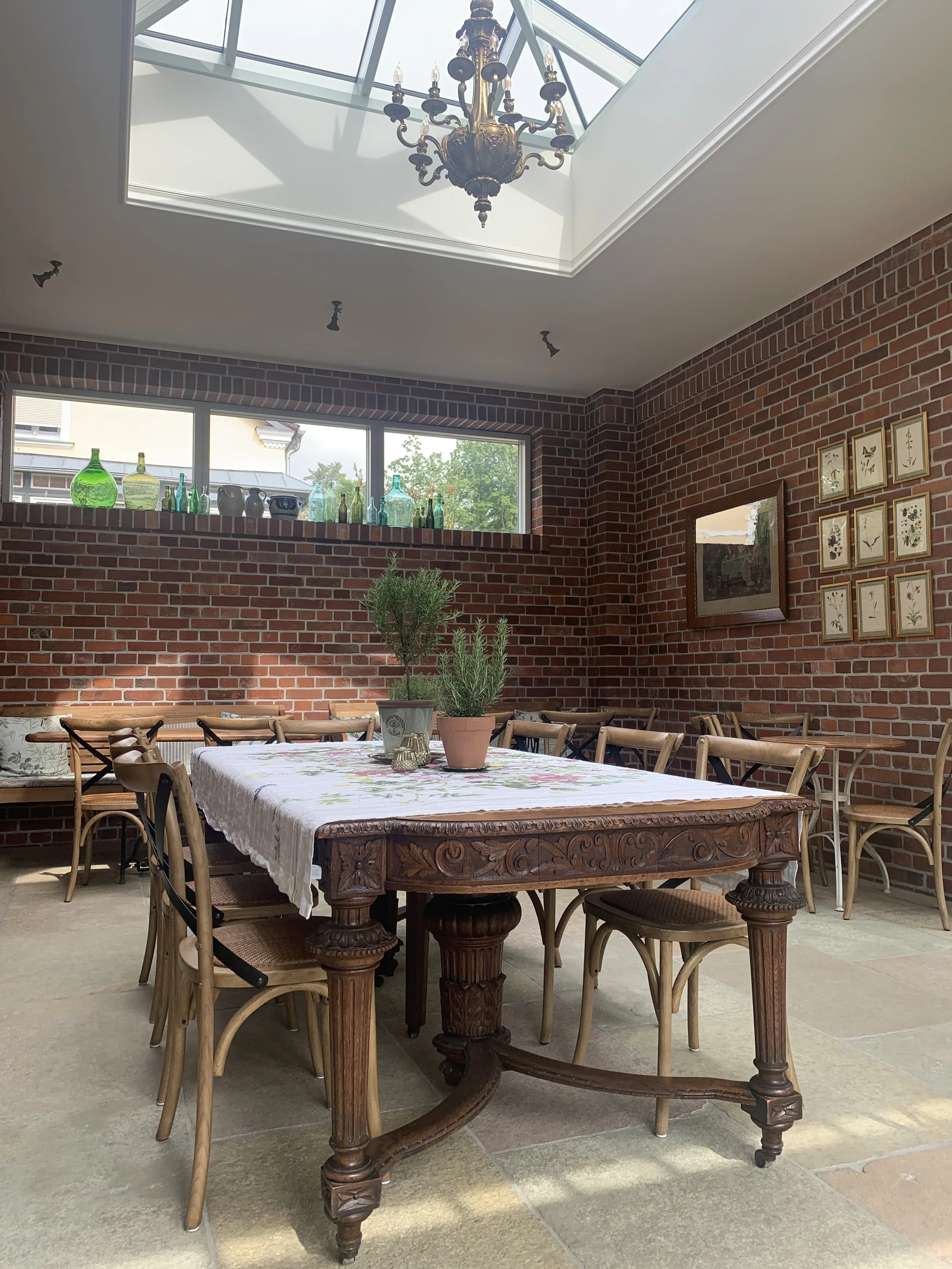 Wintergarten im Kaiserlichen Postamt Biesenthal