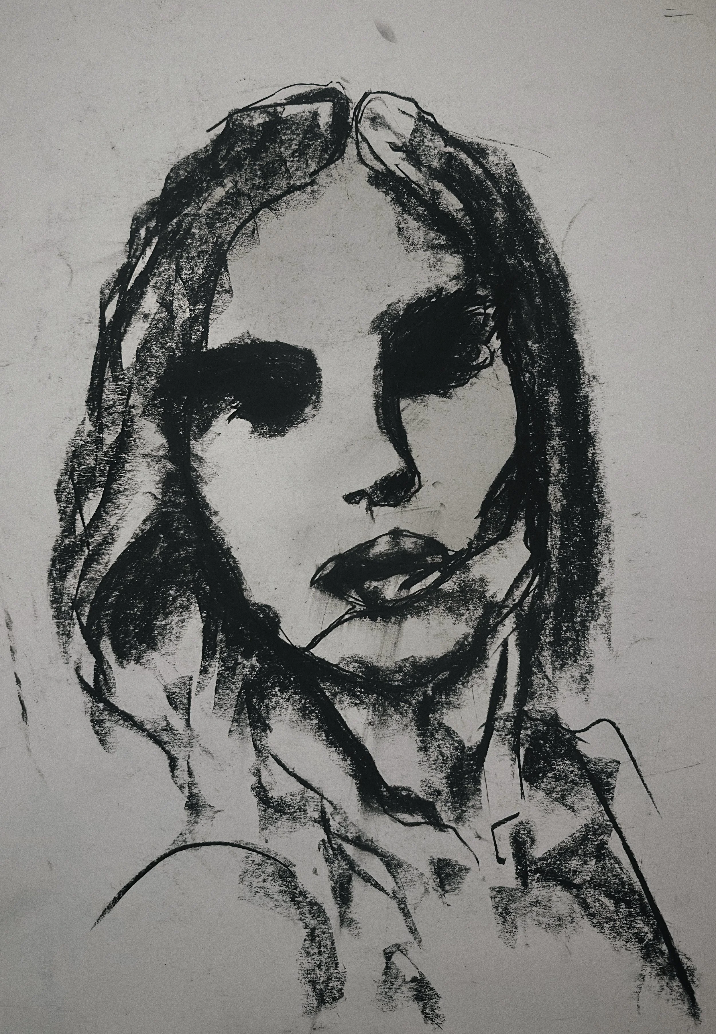 Artwork by Shaun bell - Charcoal study 