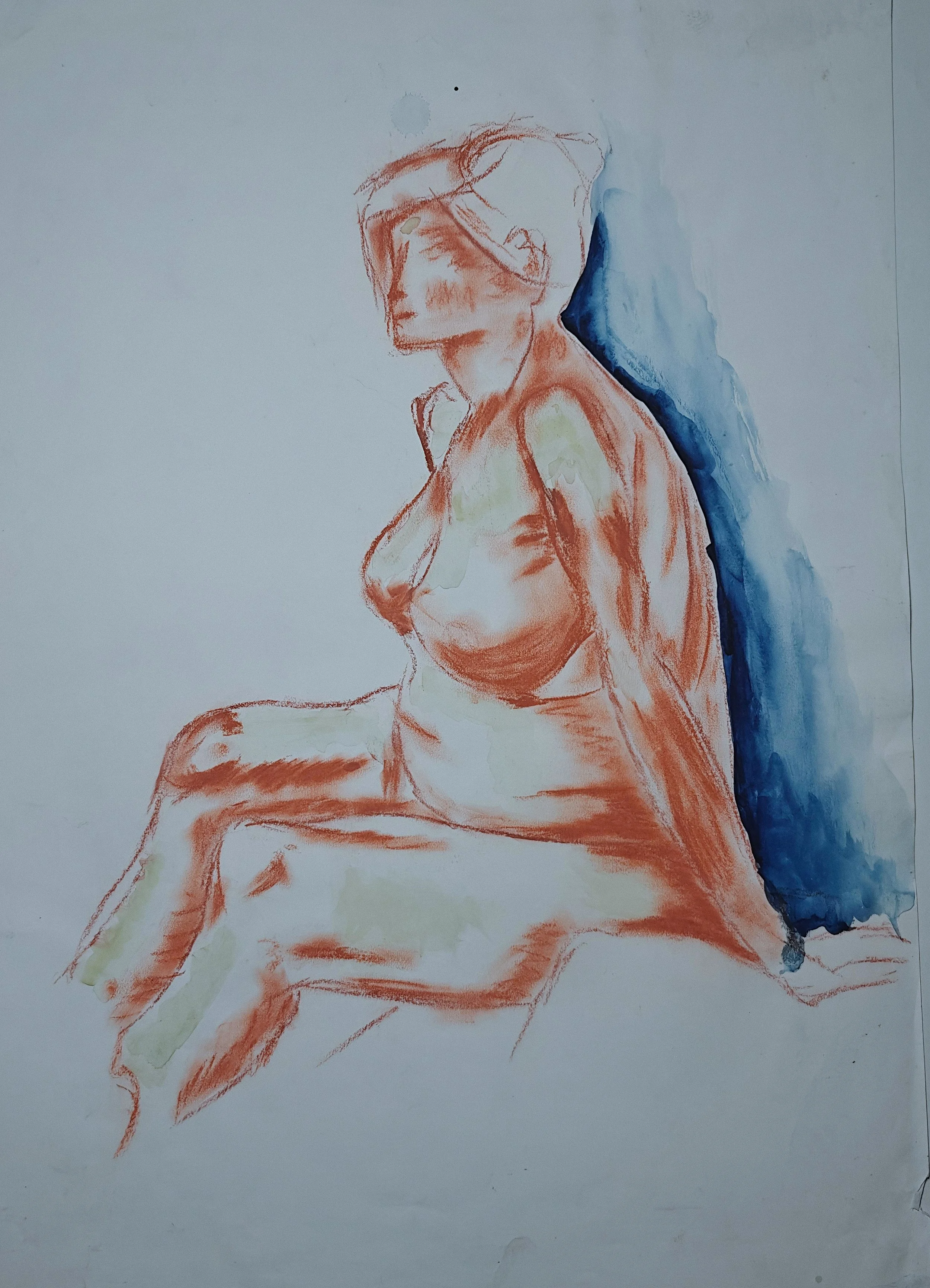 Artwork by Shaun Bell - Observed Structure – Life Drawing & Anatomy Studies