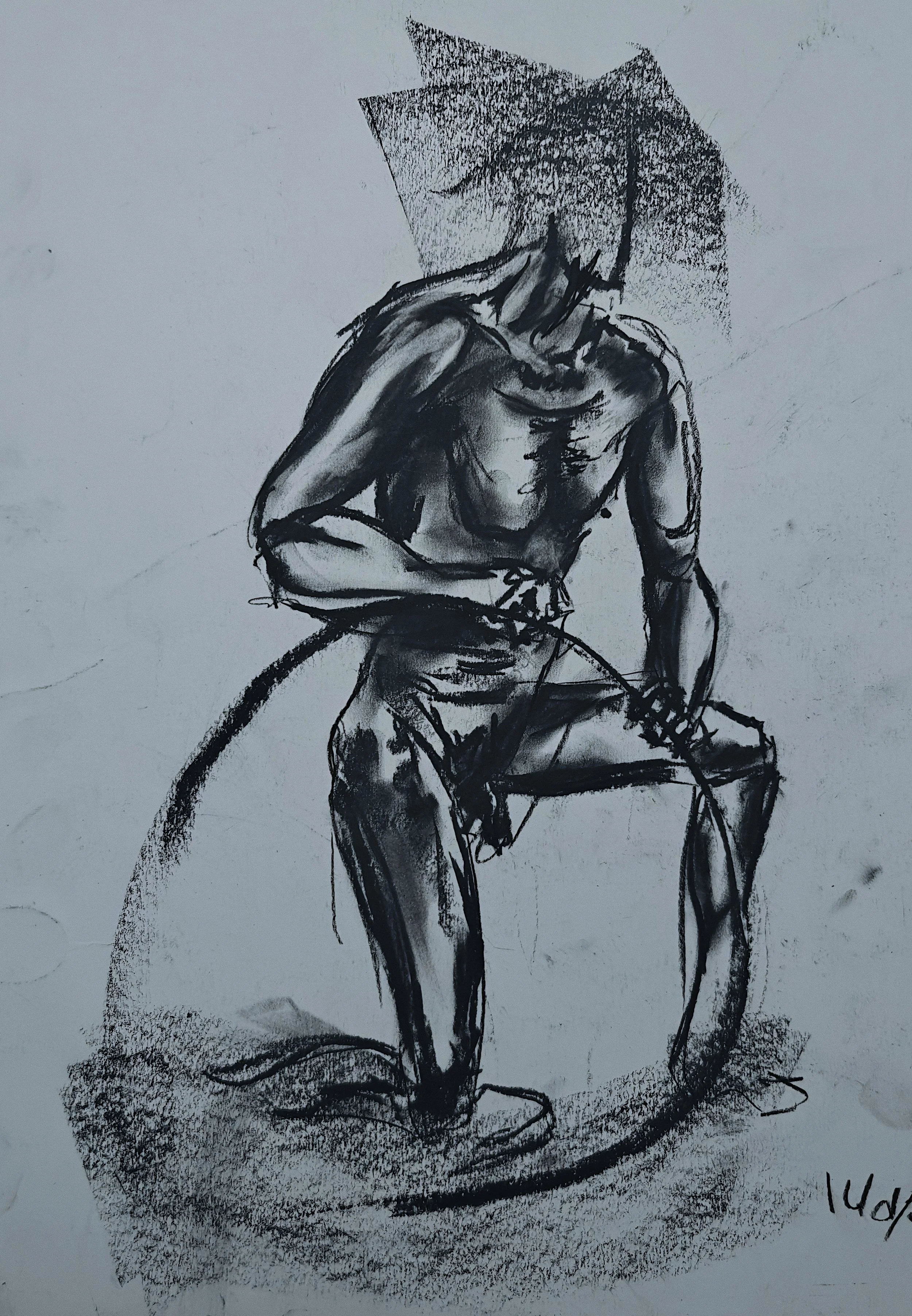 Artwork by Shaun Bell - Observed Structure – Life Drawing & Anatomy Studies