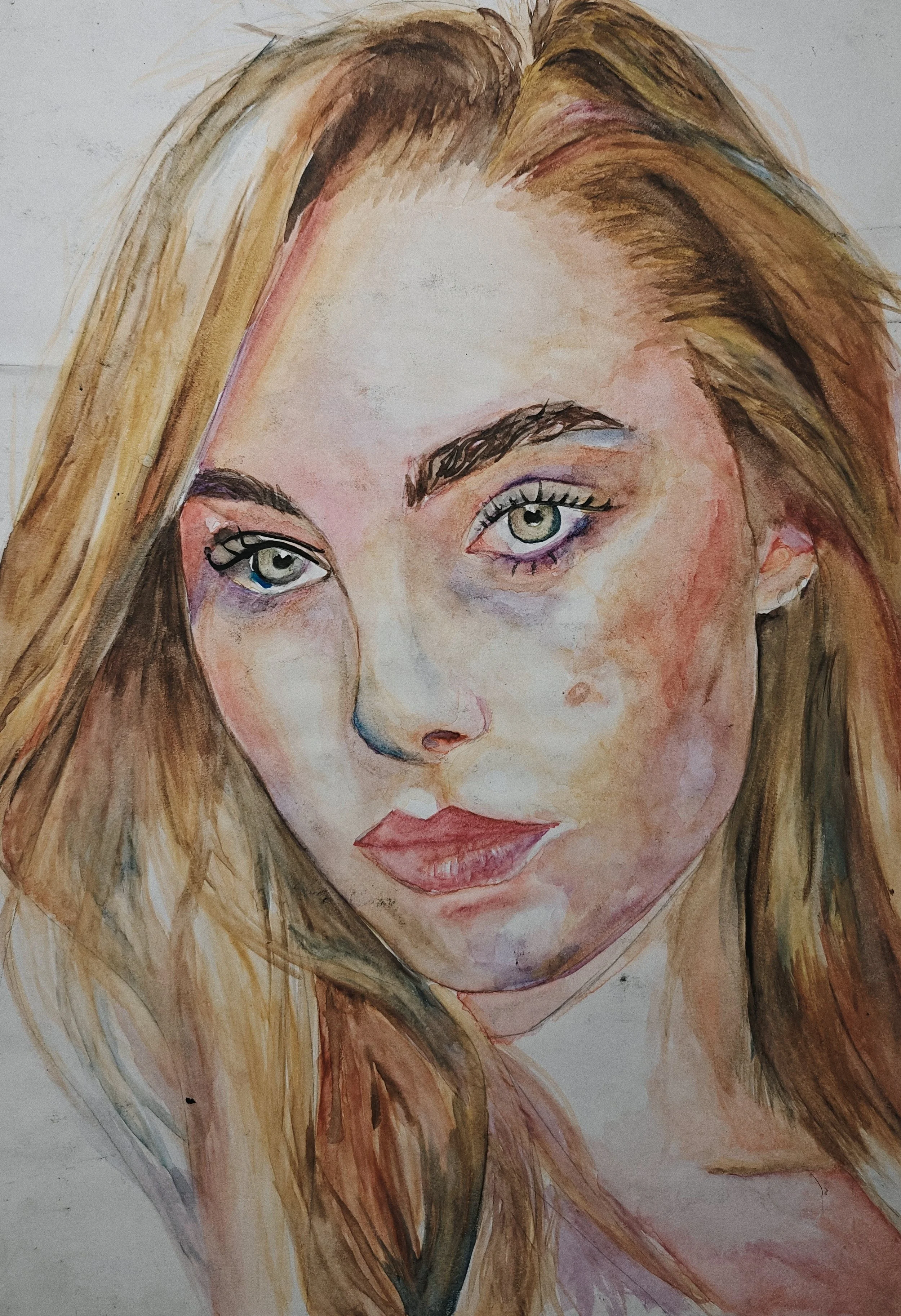 Artwork by Shaun bell - Watercolour study 