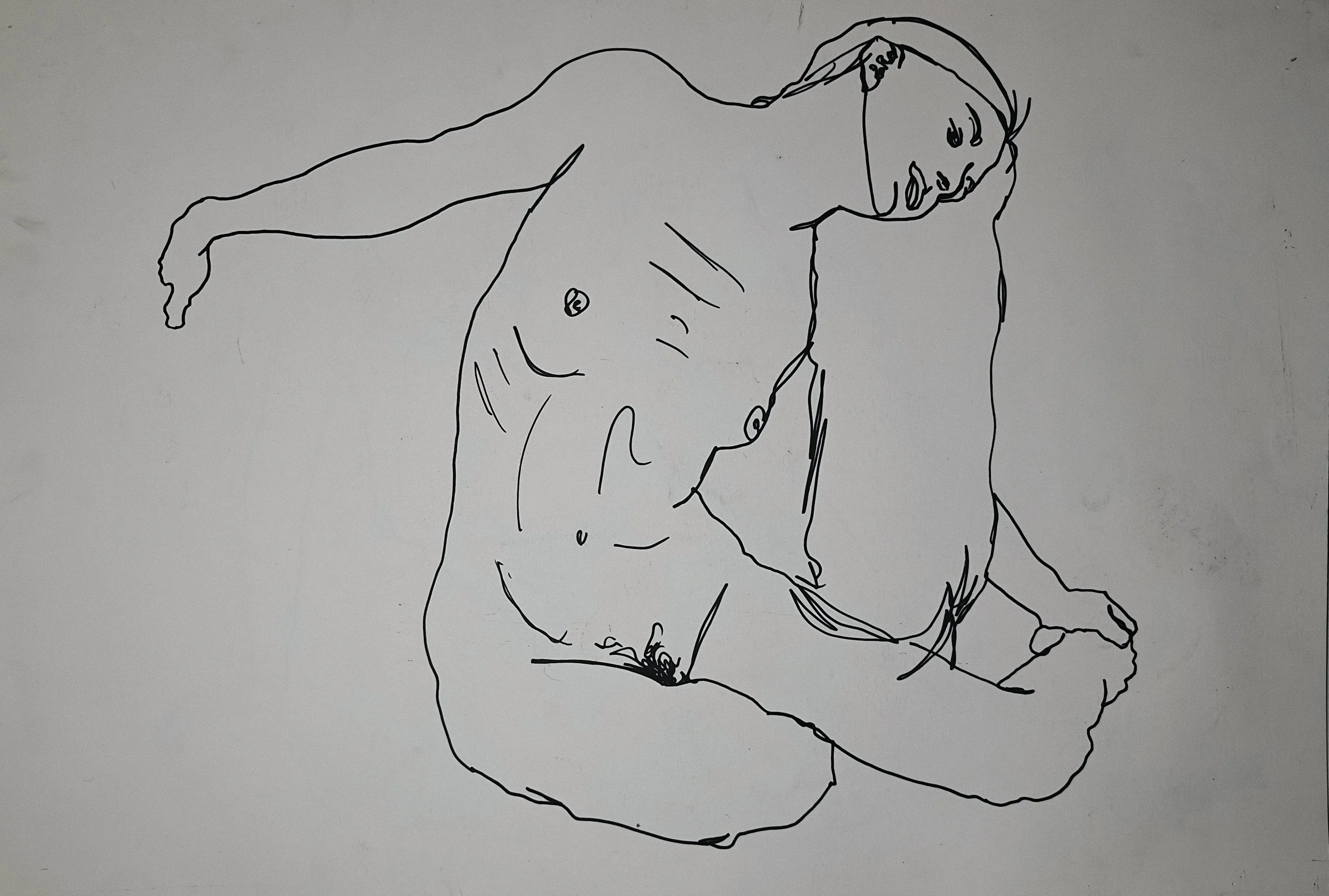 Artwork by Shaun Bell - Observed Structure – Life Drawing & Anatomy Studies