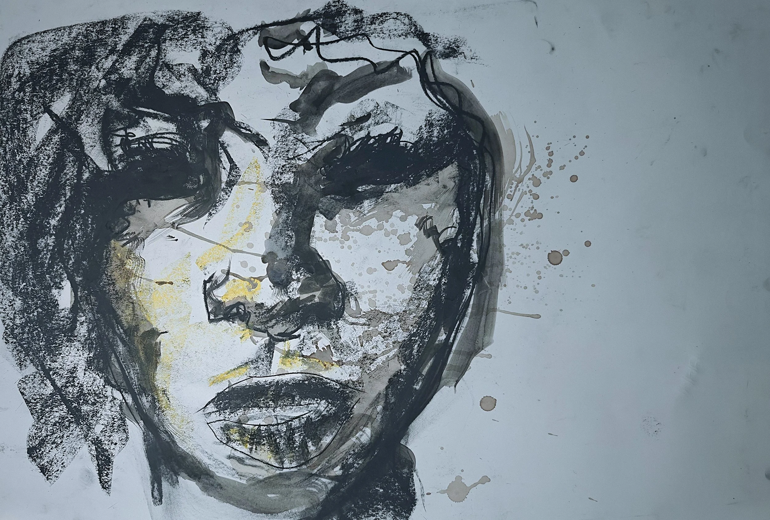 Artwork by Shaun bell - Charcoal study 