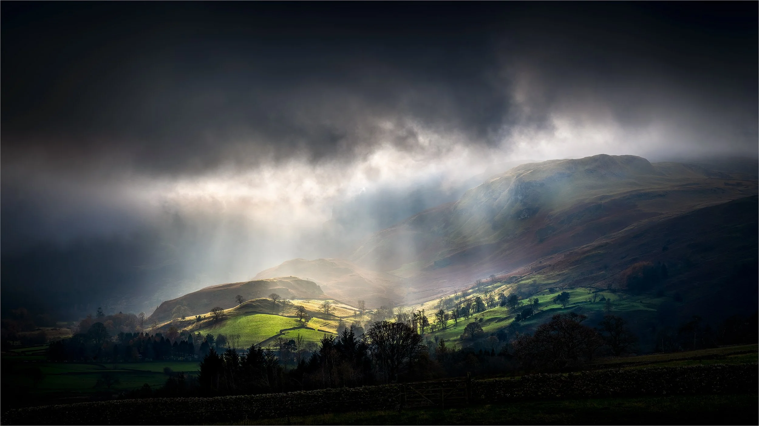 Breaking Light, Castlerigg Fell