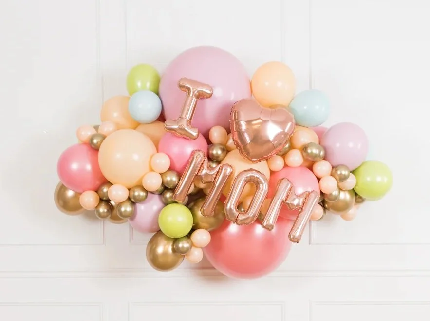 Balloon Garland  - Mother's Day (6 feet)