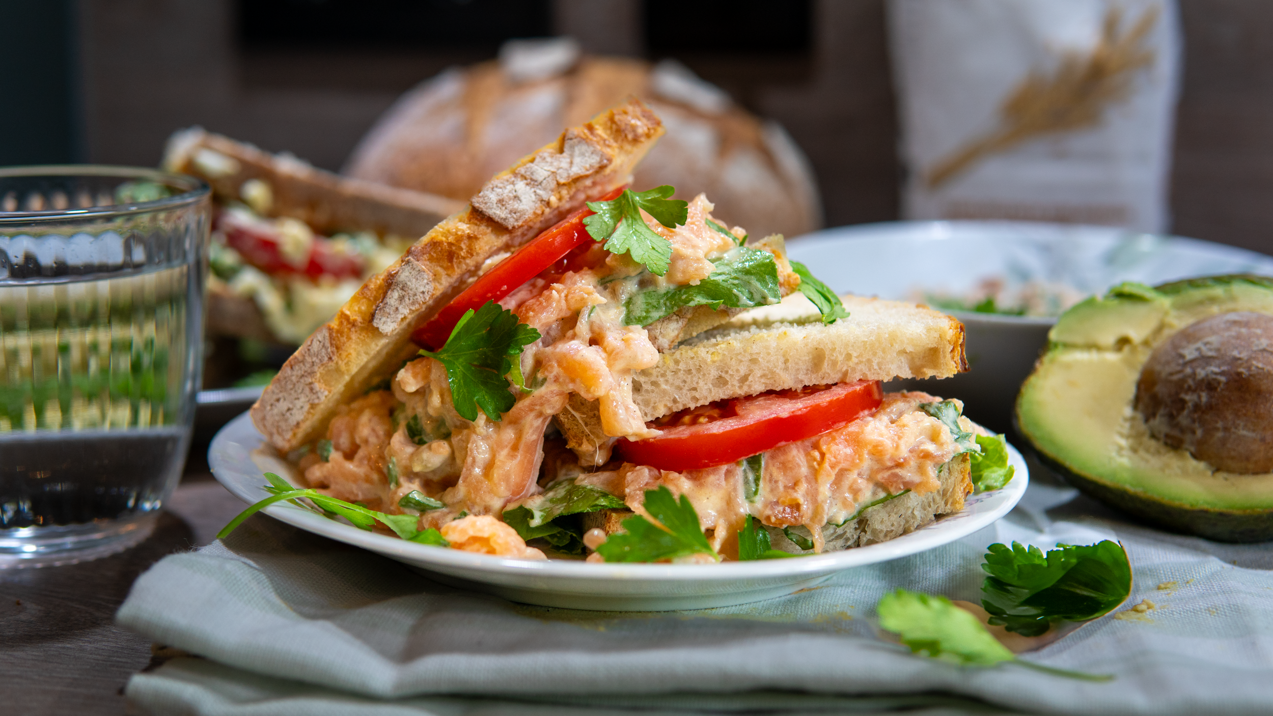 Low FODMAP zalmsalade