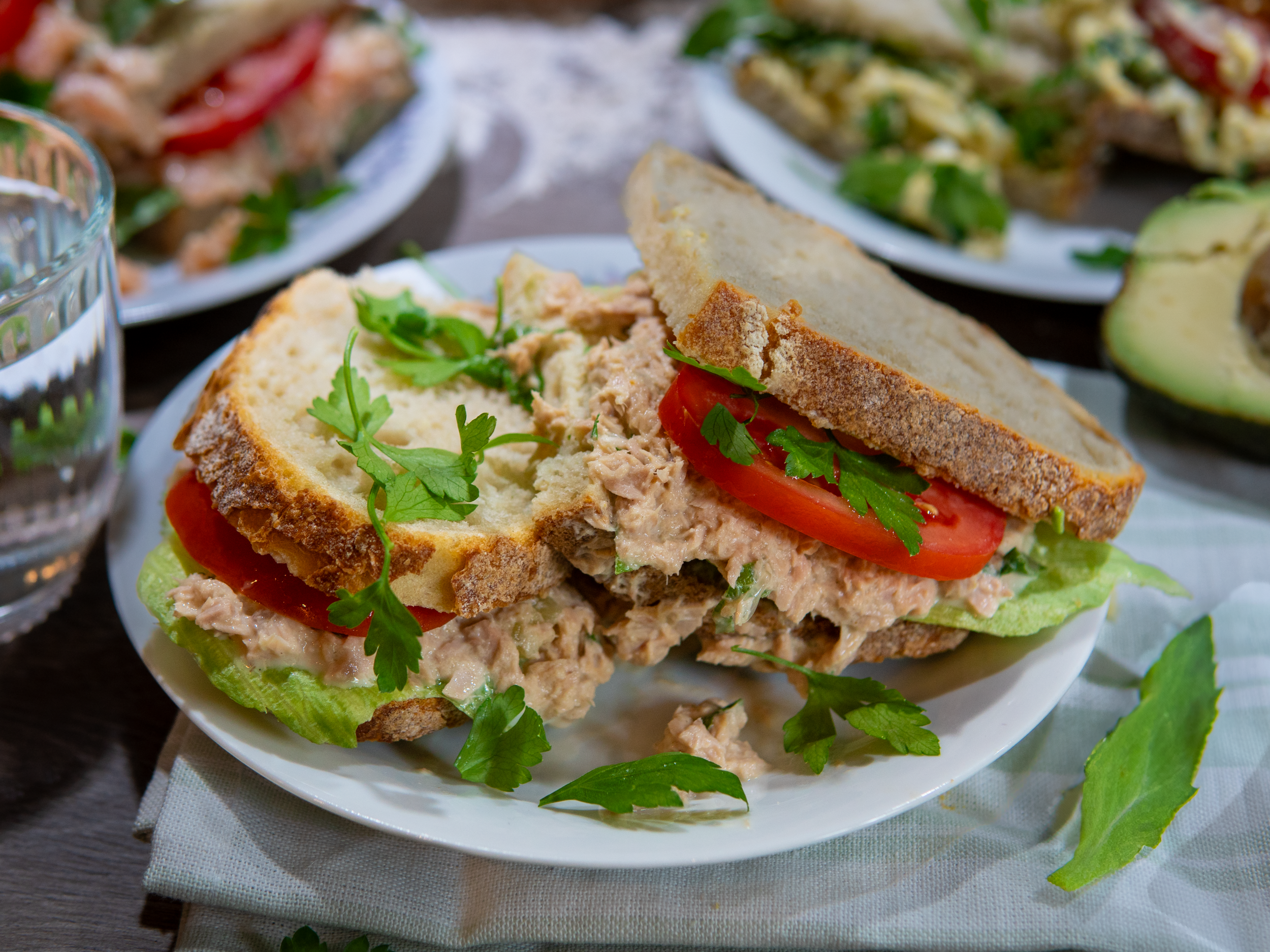 Low FODMAP tonijnsalade