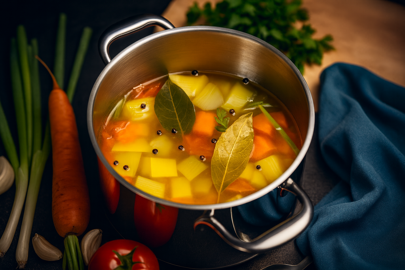 Low FODMAP groentebouillon