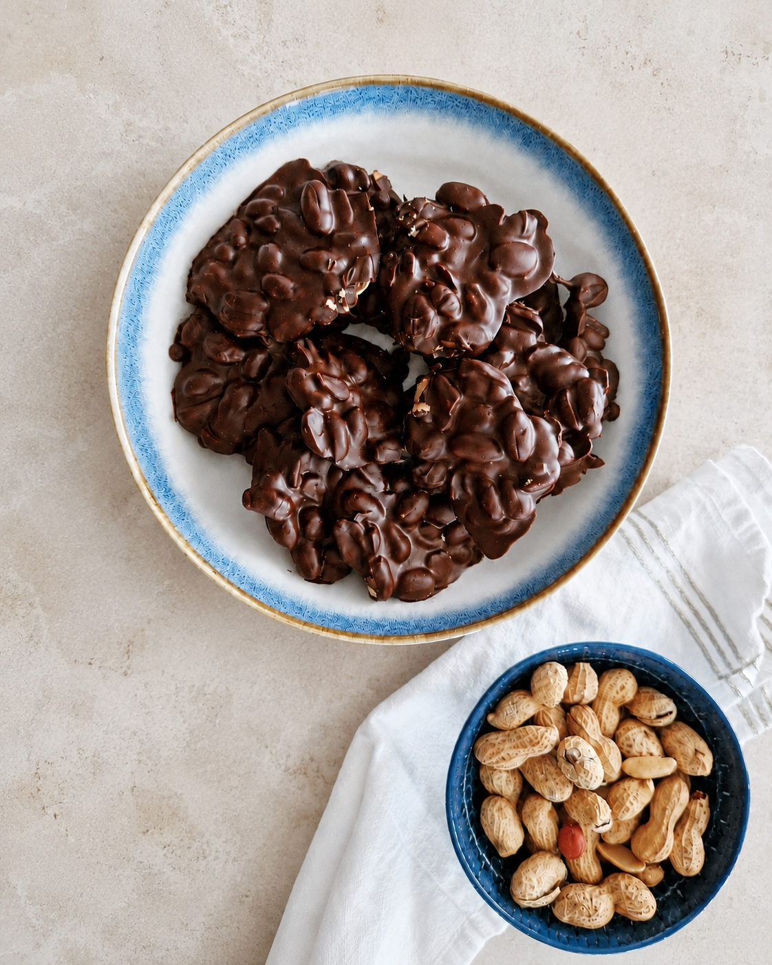Low FODMAP pindarotjes met pure chocola