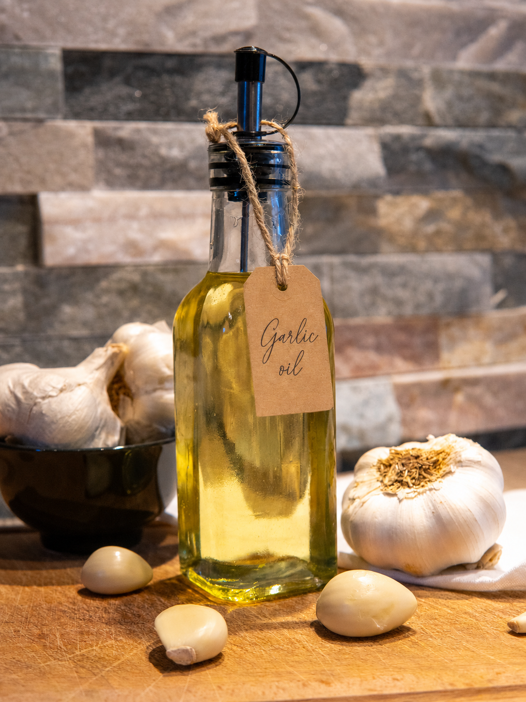 Low FODMAP knoflookolie