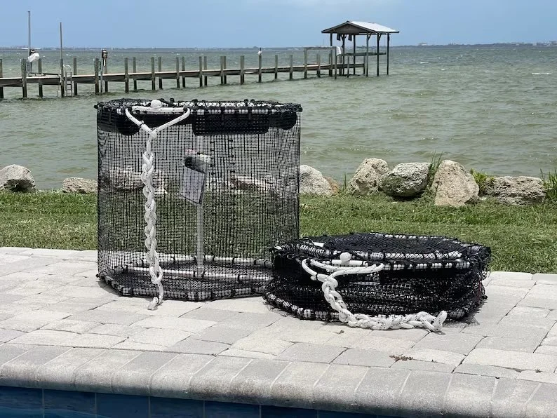 Collapsible Floating Live Bait Pen