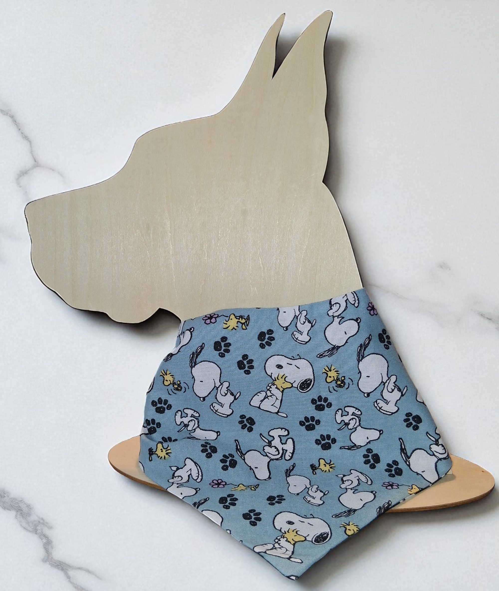 Snoopy Reversible Tie On Bandana