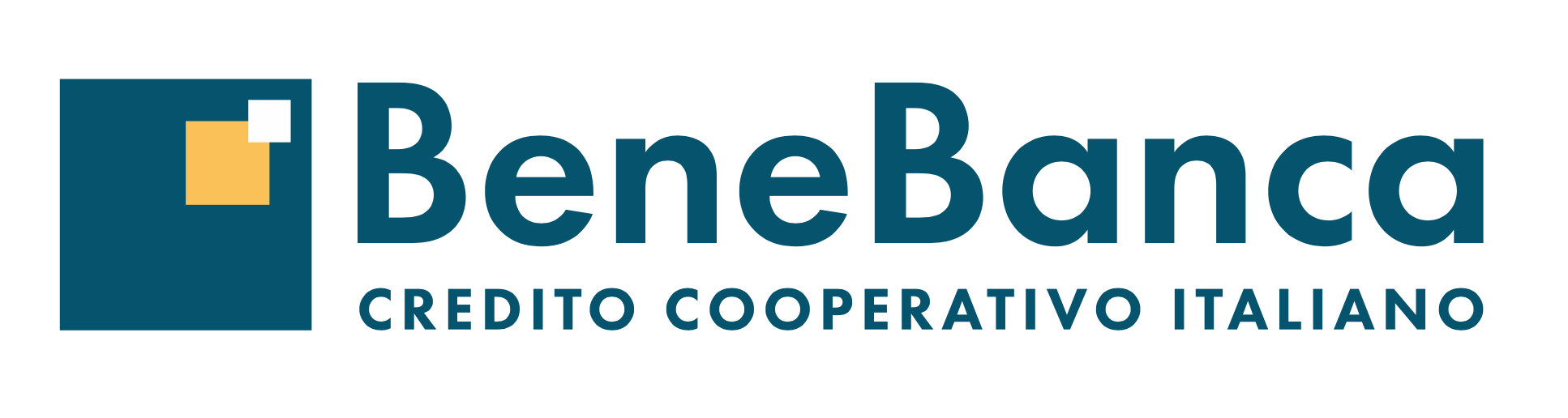 Logo di BeneBanca con il testo 'Credito Cooperativo Italiano'.