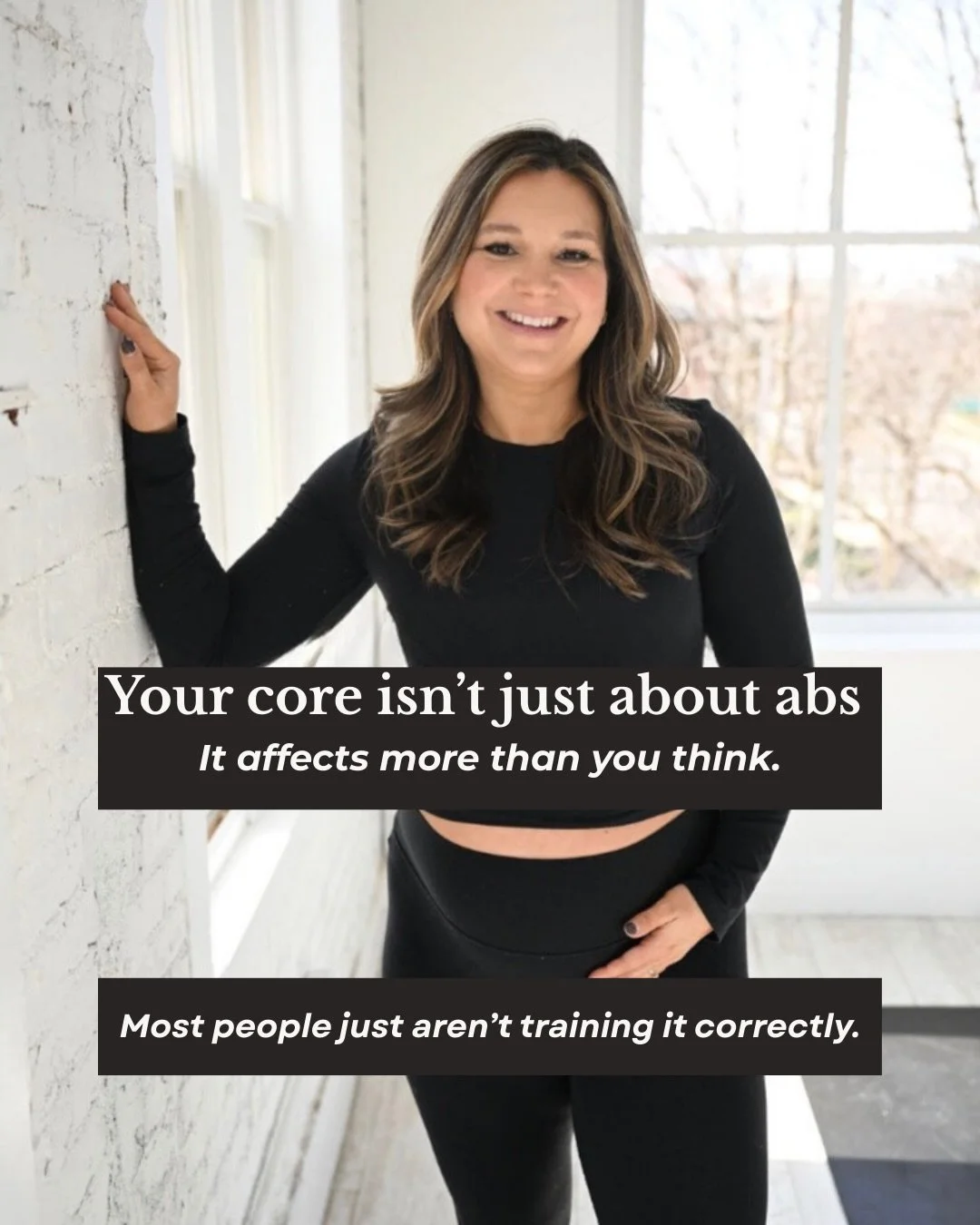 Your core is more than abs - it&rsquo;s your foundation through pregnancy, postpartum, and everyday life.

Most people are training the surface - 
but real strength starts deeper.

Follow for more functional core + movement ✨🤸