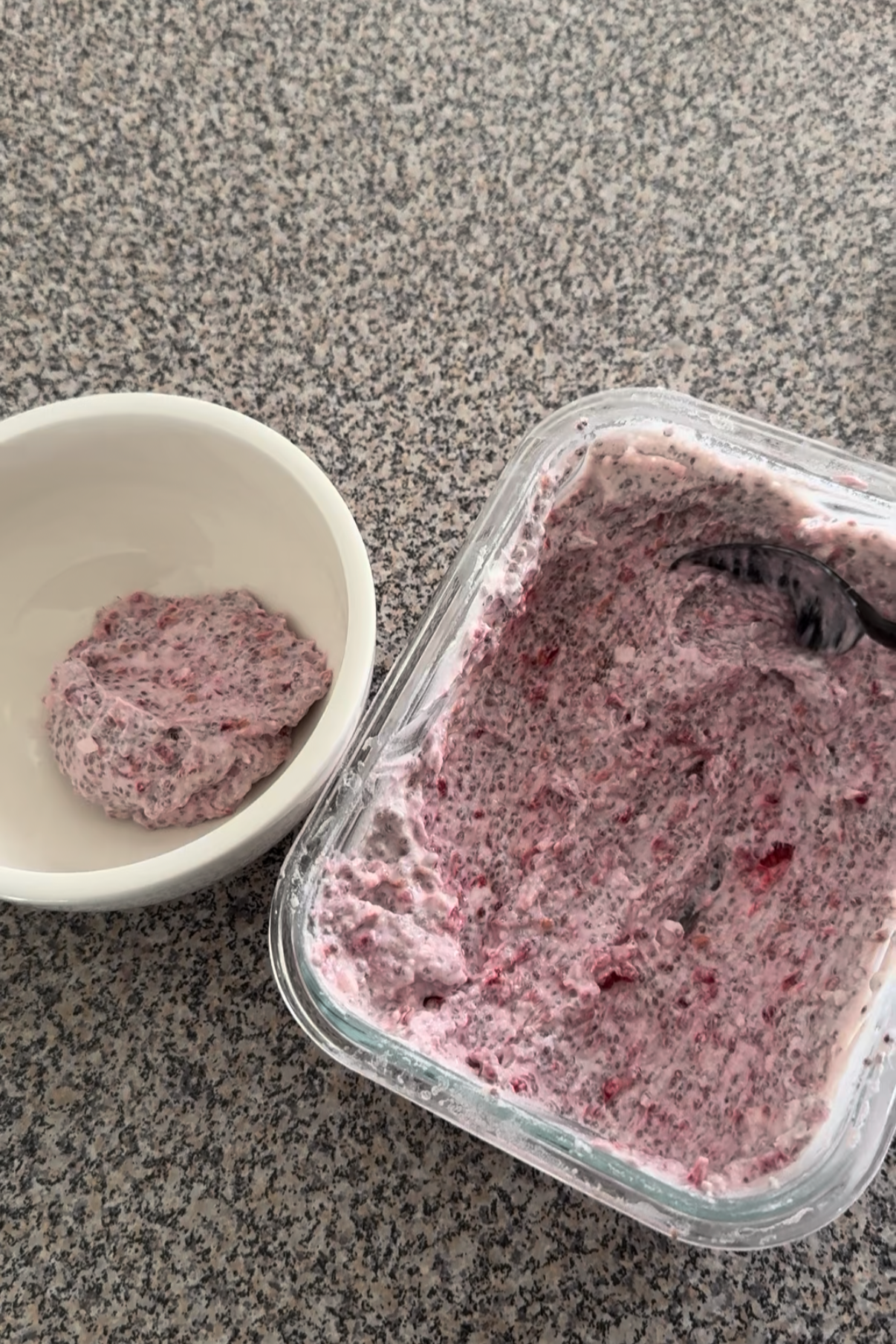 Raspberry Chia Seed Pudding