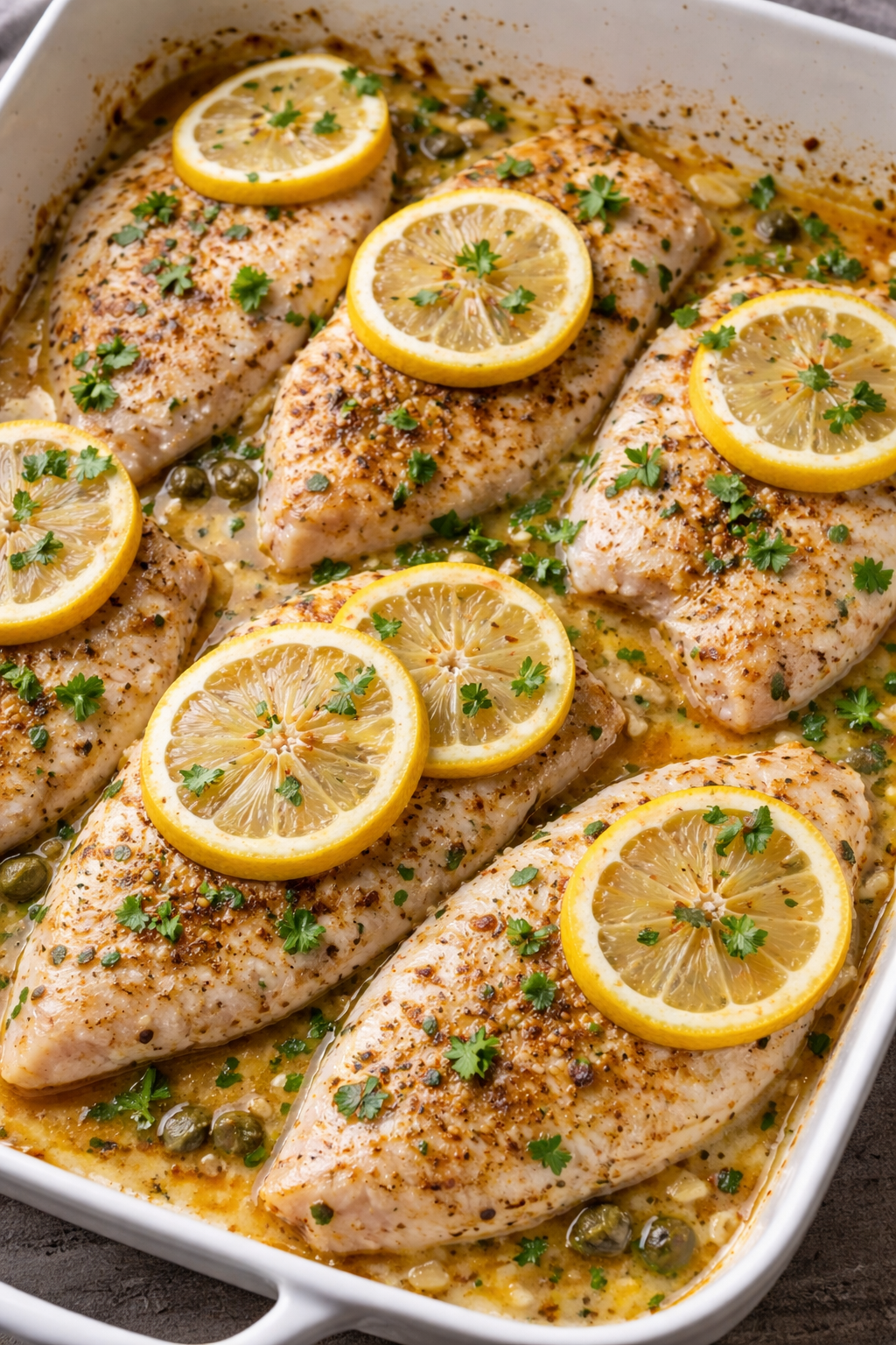 Baked Lemon Tilapia