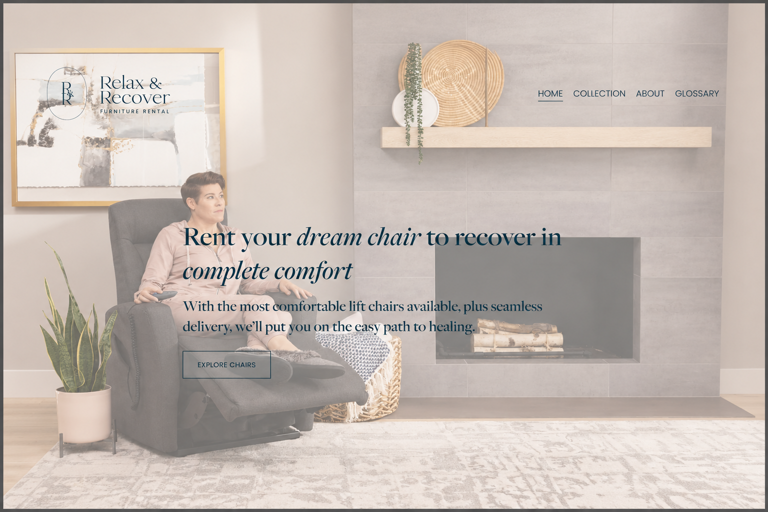 Relax & Recover home page