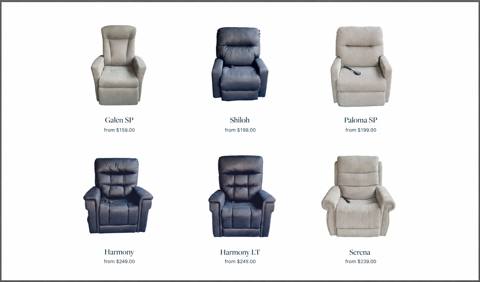 Relax & Recover product page