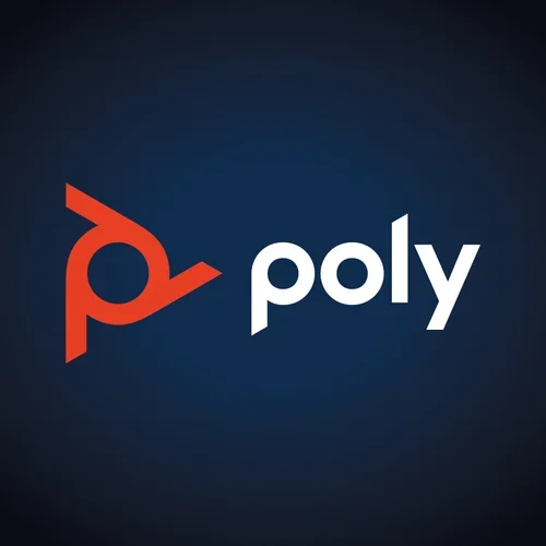 Poly logo on a dark background.