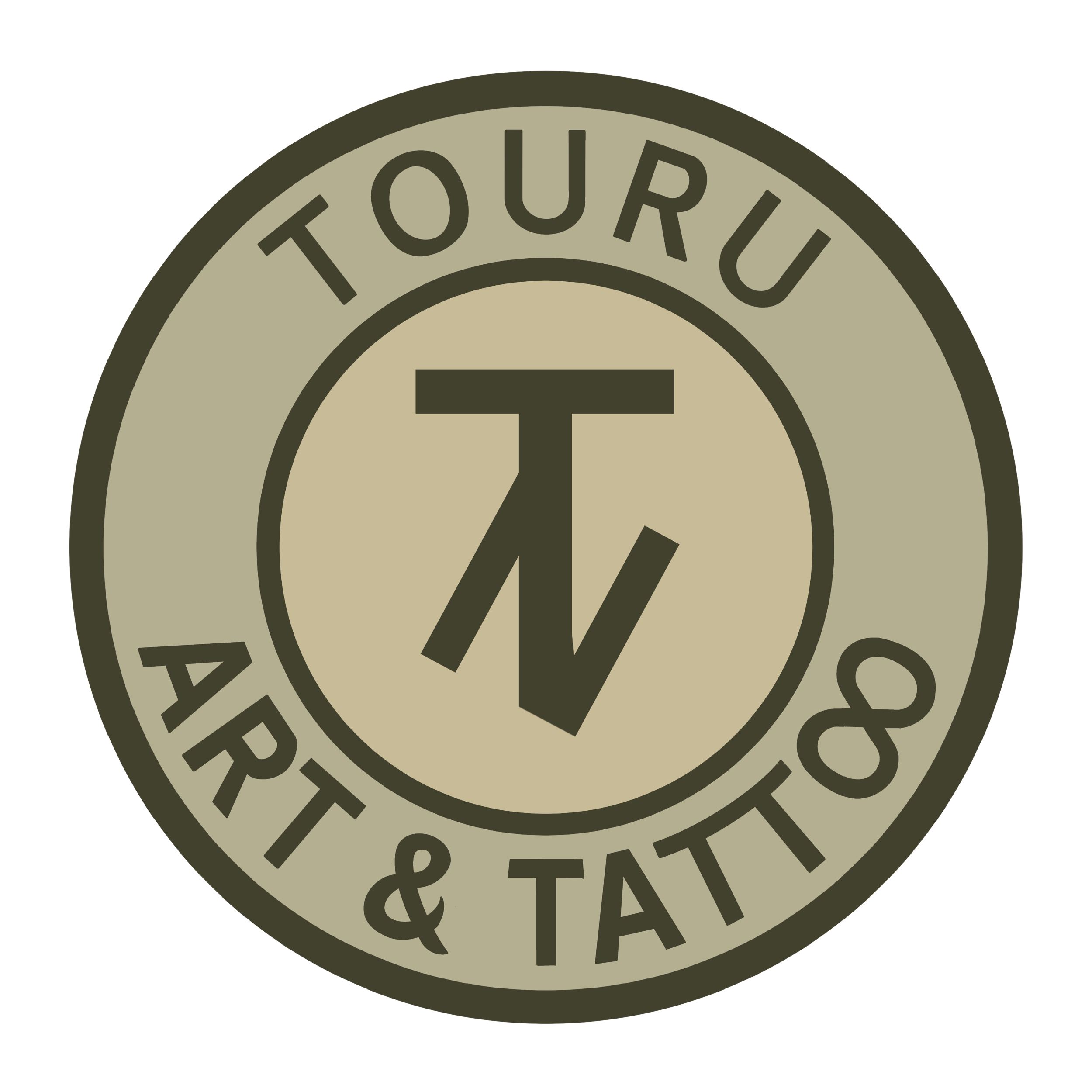 Touru art & tattoo logo