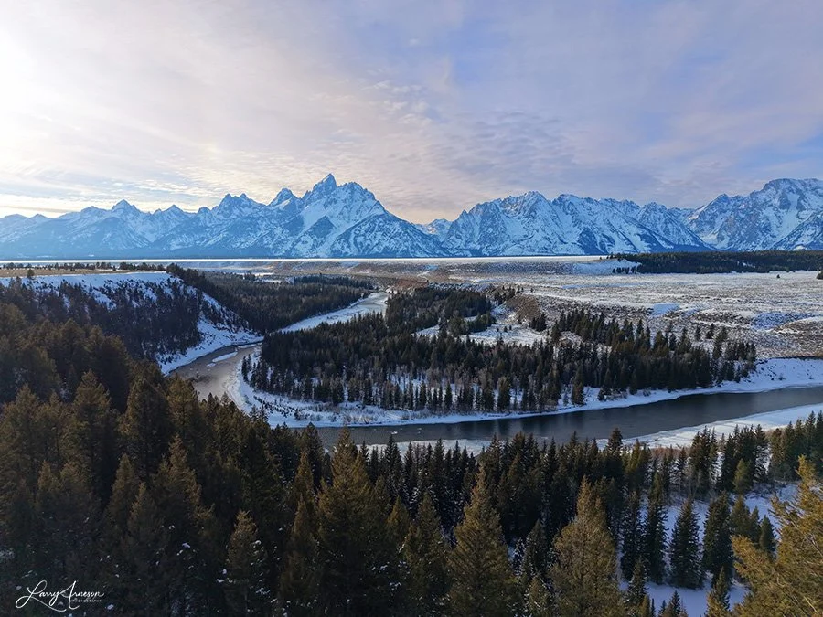 Snake River Overlook Winter