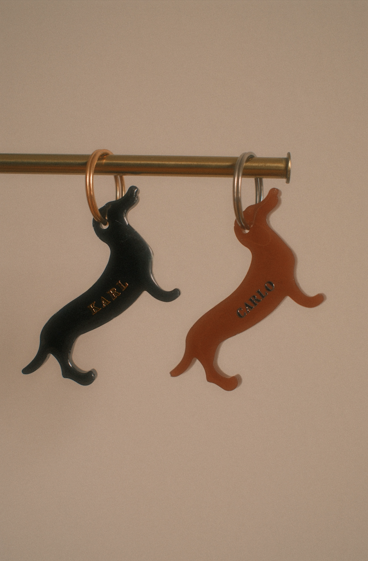Dog Mom Schlüssel- und Taschenanhänger Dackel