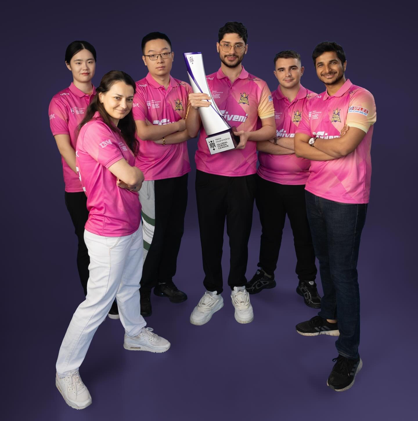 We&rsquo;ve fought hard and had such a great time during the @officialglobalchessleague season 3! Leaving Mumbai with gratitude for such a great season, wonderful teammates and the best @trivenicontinentalkings team one can wish for! 💓