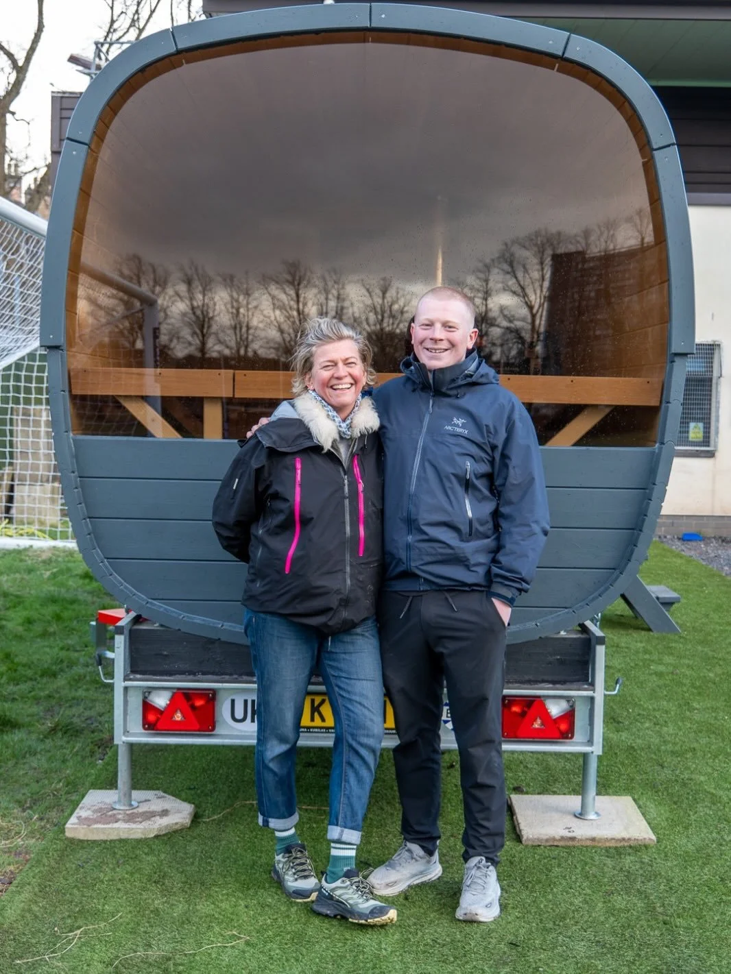 Pigg arrives in Glasgow. 

I&rsquo;m delighted to introduce Pigg, Glasgow&rsquo;s newest 8-person wood-burning sauna accompanied by three cold plunge pools. The sauna arrived into the country on Monday and now we are gearing up to officially open on 