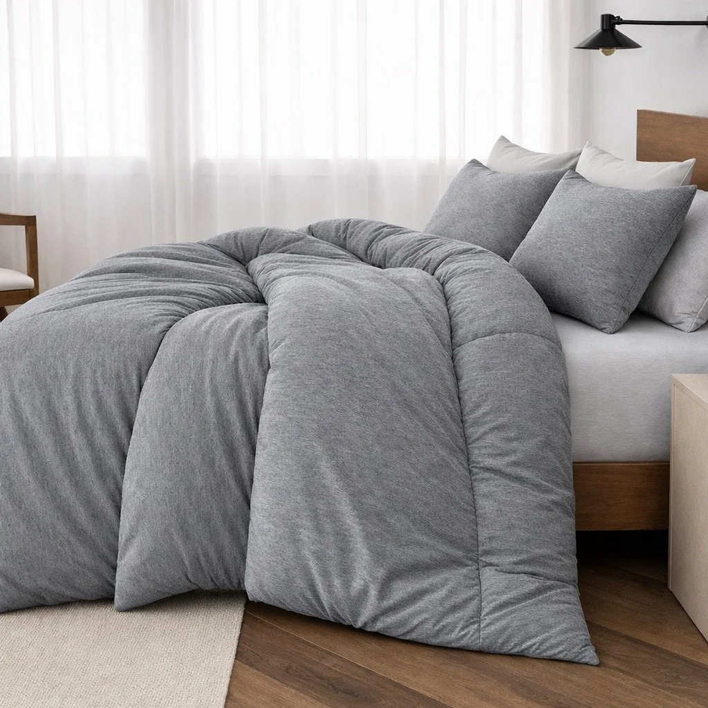 Boys Charcoal Grey Bedding Package