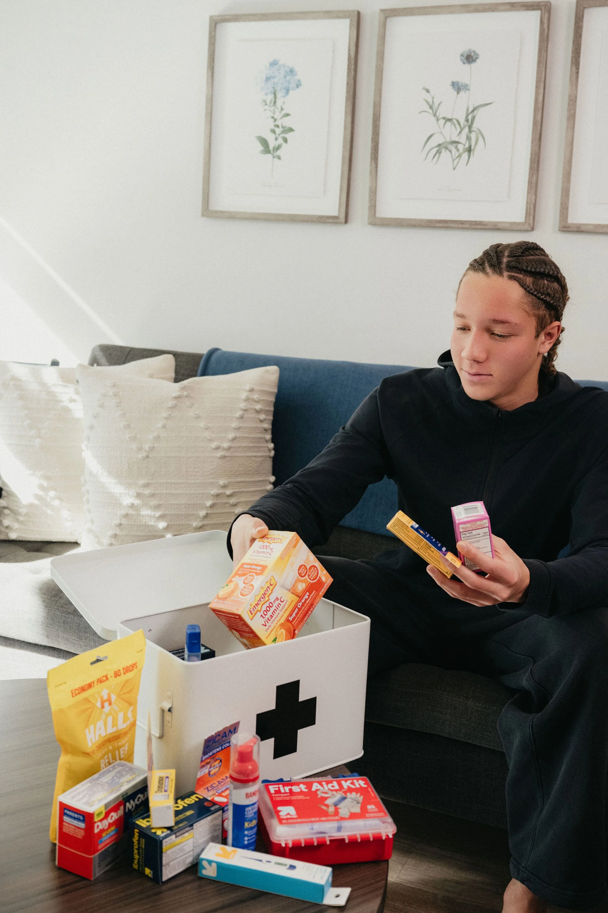 Boys First Aid & Medicine Kit