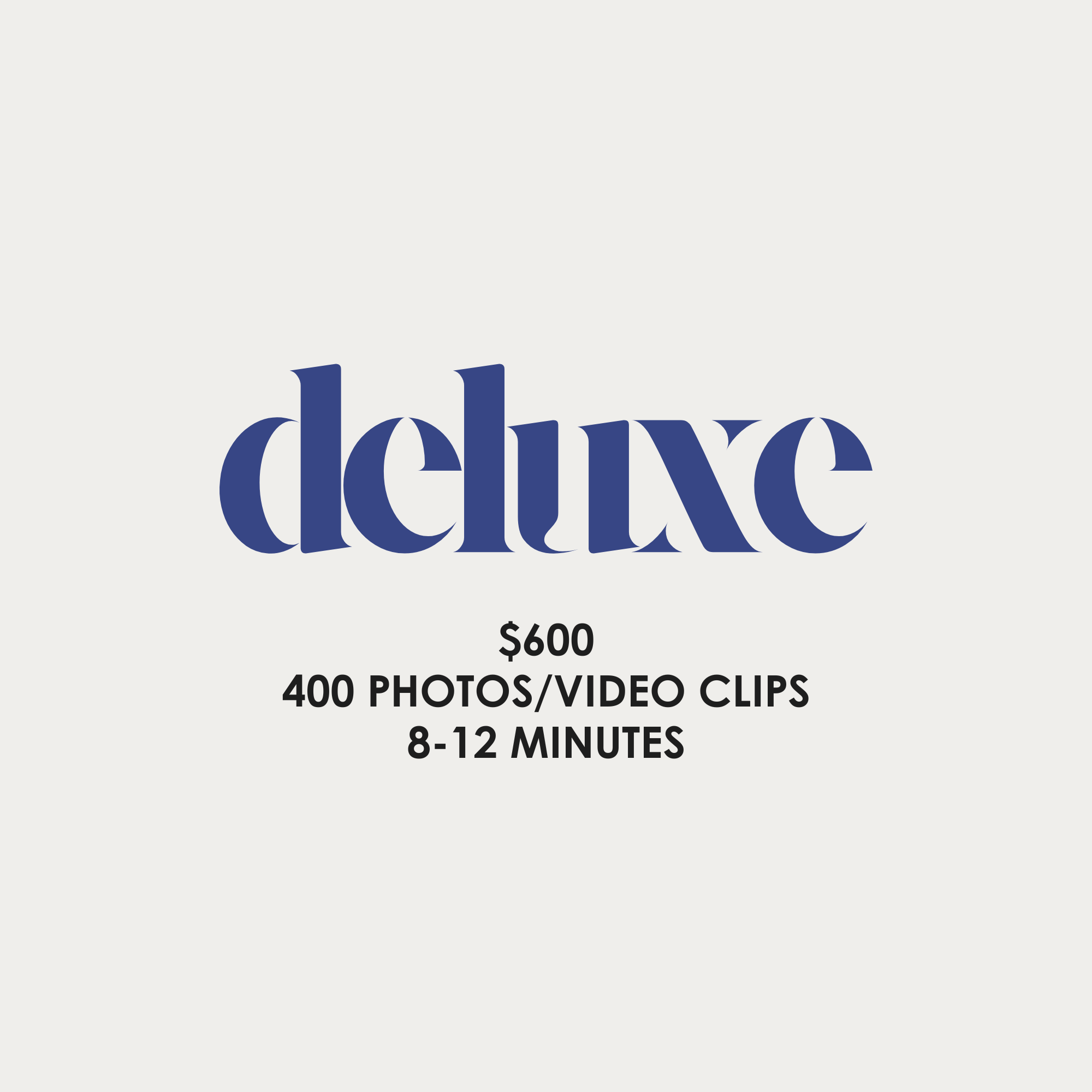 Deluxe Montage Package